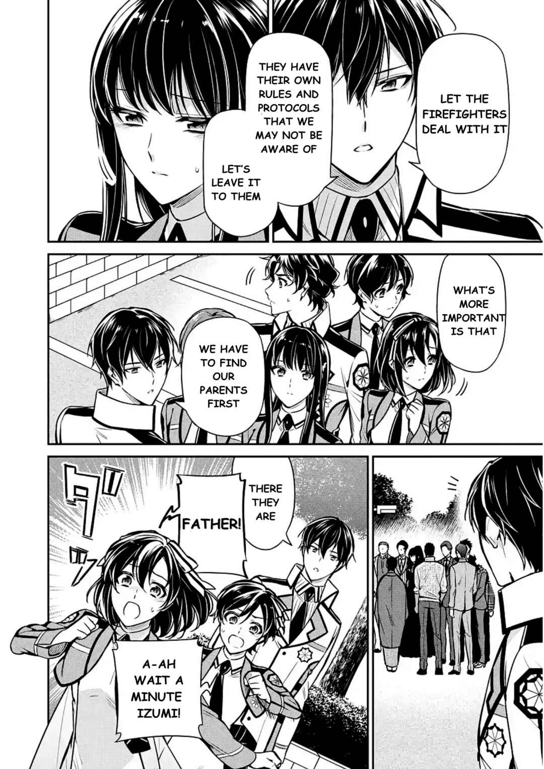 Mahouka Koukou no Rettousei - Shizoku Kaigi-hen Chapter 14 - Page 4