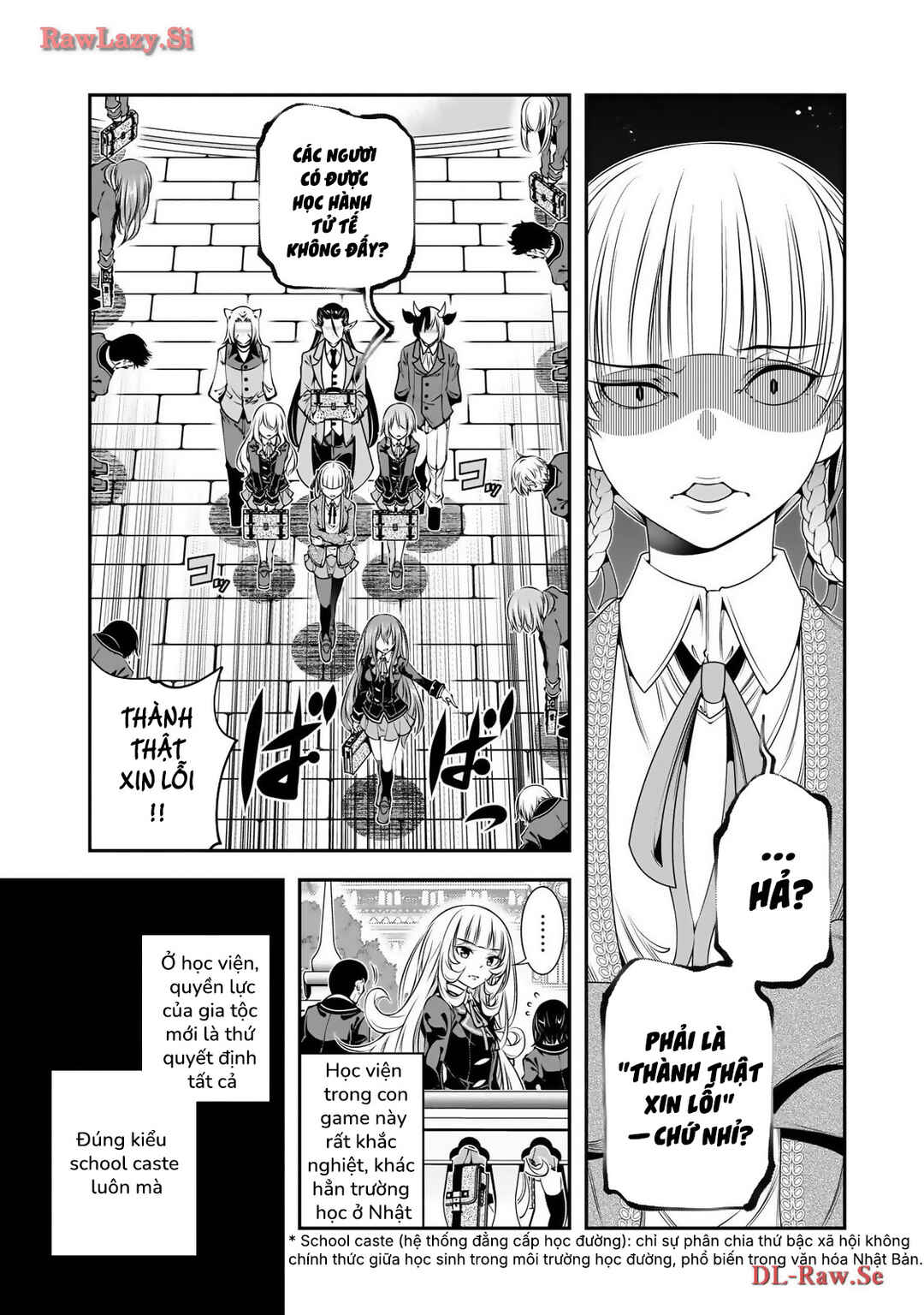 Ano Otome Game wa Oretachi ni Kibishii Sekai desu Chapter 2 - Page 6