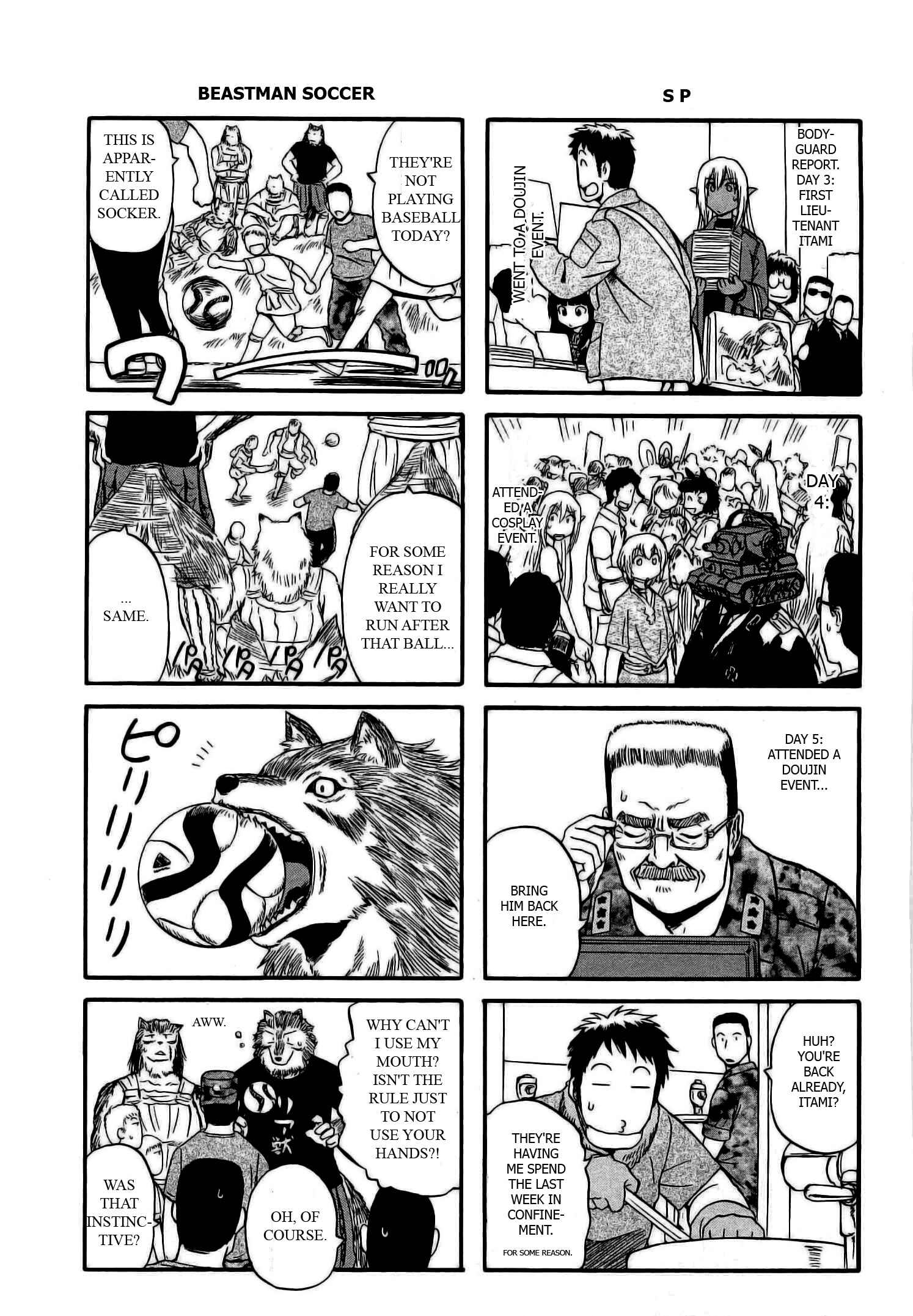 GATE - Jieitai Kanochi nite, Kaku Tatakaeri Chapter 45.5 - Page 2