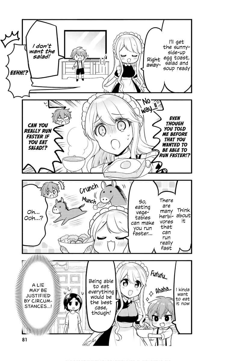 Tekito na Maid no Oneesan & Erasou de Ichizu na Botchan Chapter 28 - Page 4