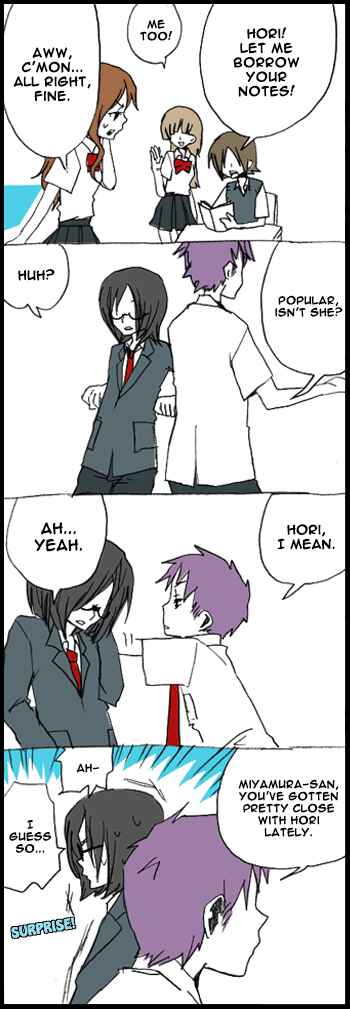 Hori-san to Miyamura-kun Chapter 4 - Page 2