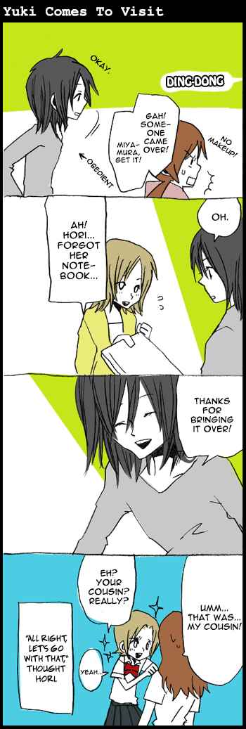 Hori-san to Miyamura-kun Chapter 4 - Page 21