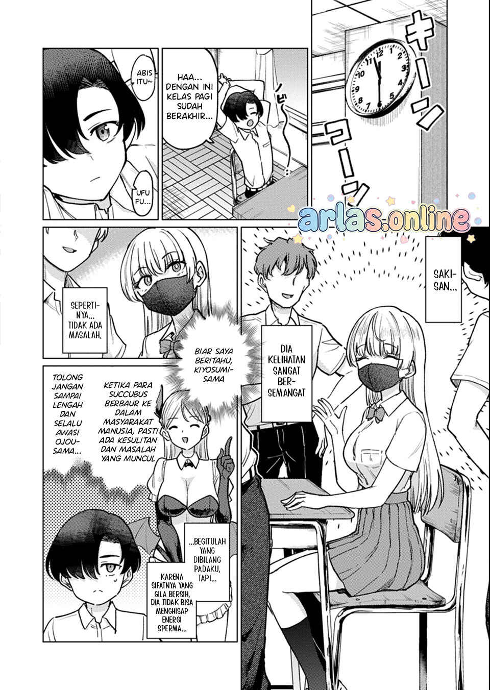 Keppeki Succubus wa ××× ga Okirai Chapter 5 - Page 9