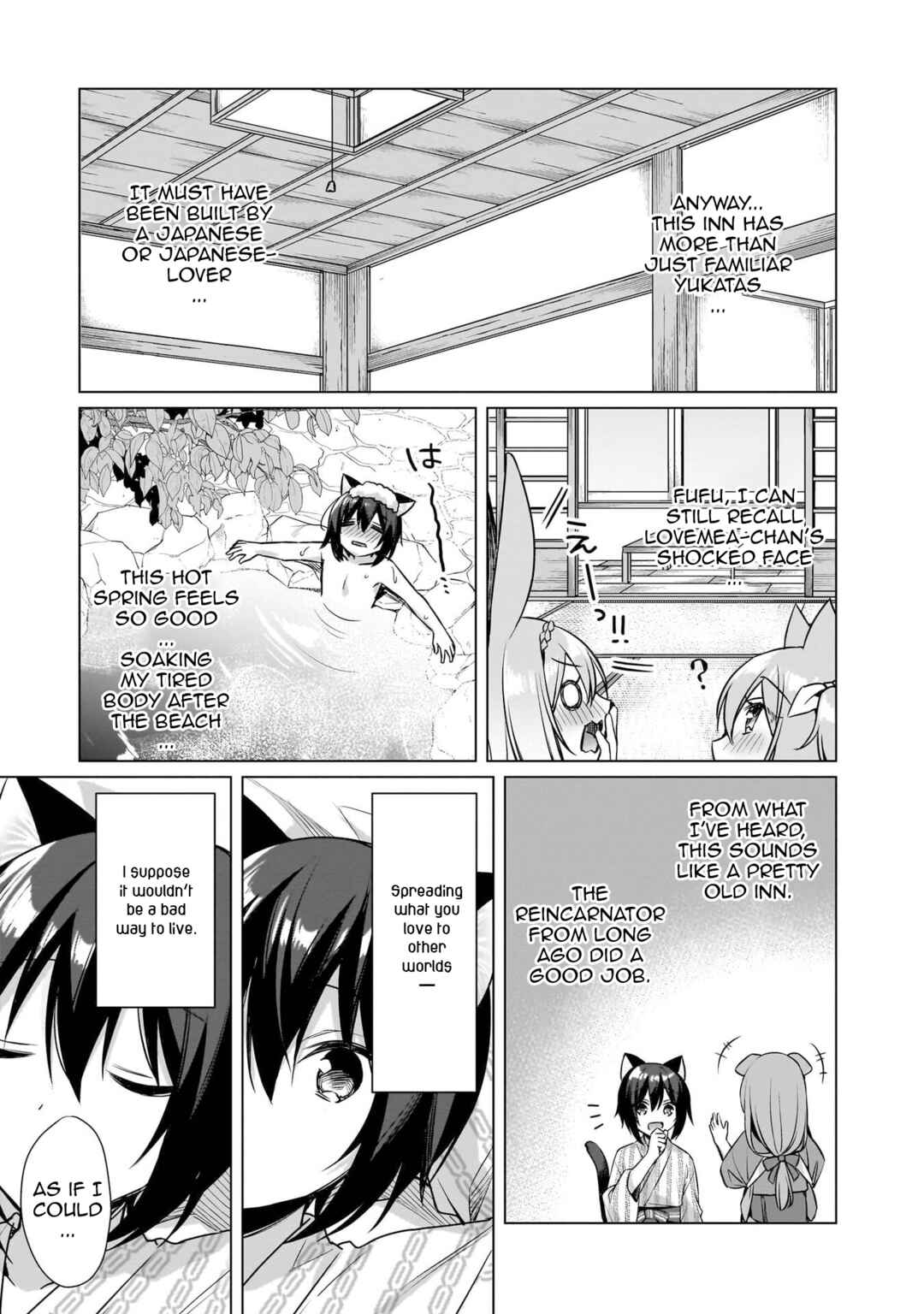 Boku no Risou no Isekai Seikatsu - Tensei shitara Kemomimi Musume darake no Sekai de Harem ni Chapter 9 - Page 9