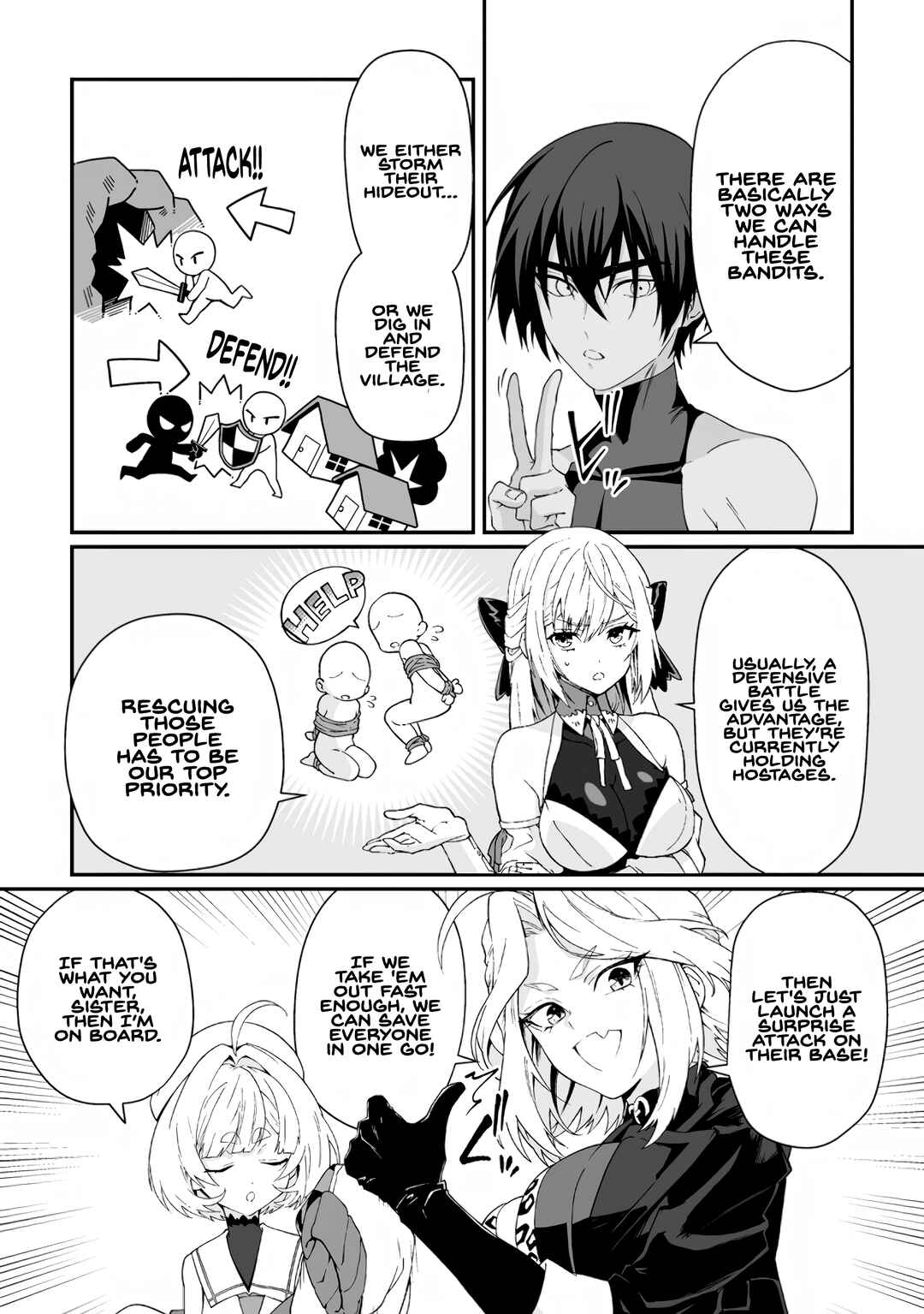 Teisou Gyakuten Sekai de Yuiitsu no Otoko Kishi no Ore, Onna Kishi Gakuen ni Nyuugaku Shitara Nazeka Eiyou Atsukai Sareta: Zetsurin Skill de Harem Musou Chapter 8.1 - Page 4