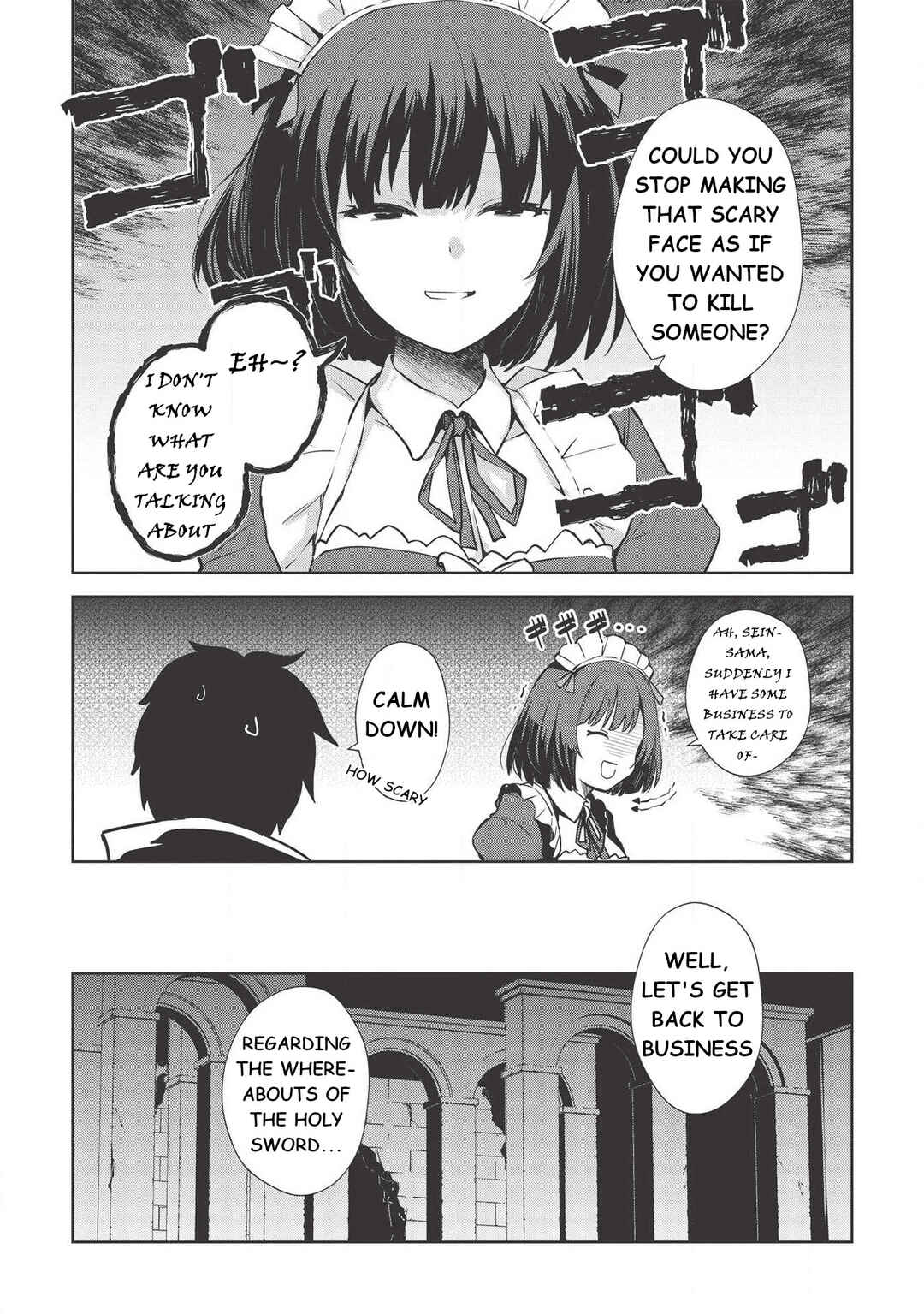 Seinaru Kishi no Ankokudou Chapter 8 - Page 13