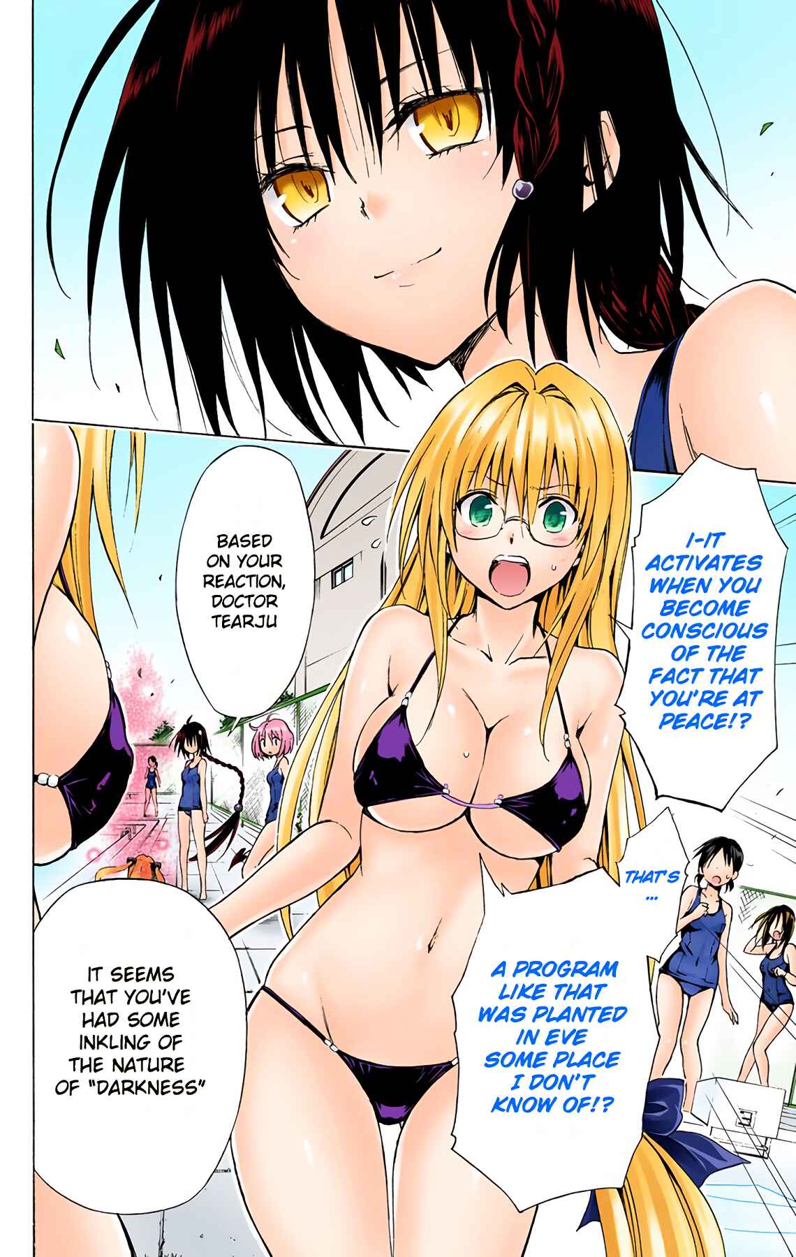 To Love Ru Darkness (Official Colored) Chapter 40 - Page 4