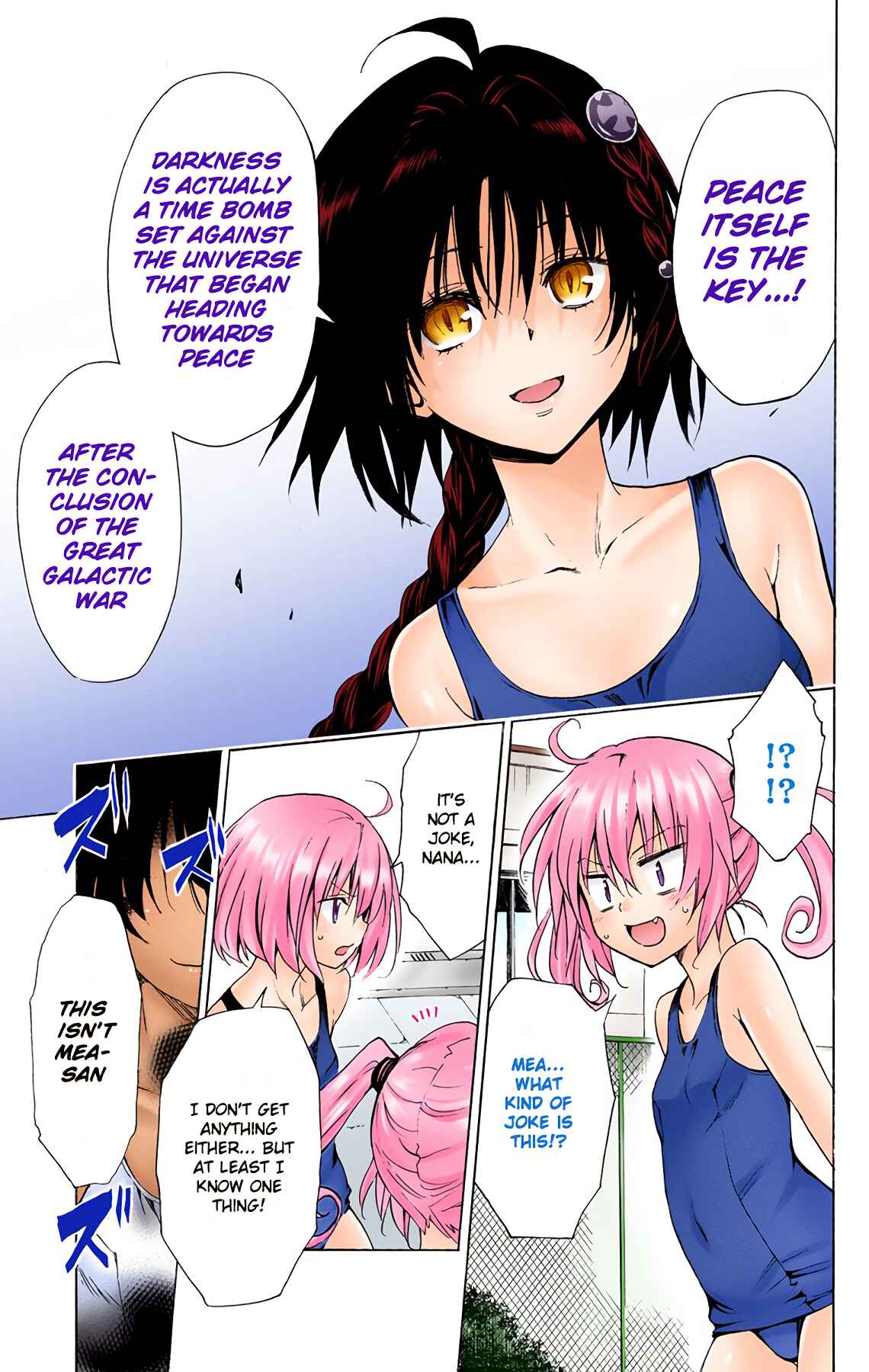 To Love Ru Darkness (Official Colored) Chapter 40 - Page 7