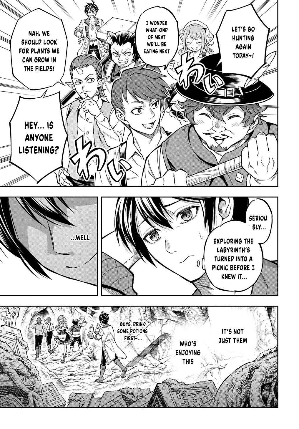 Meikyuu Teikoku no Tsukurikata - Renseijutsushi wa Mazu Risou no Mura wo Kaitaku Shimasu Chapter 15 - Page 28