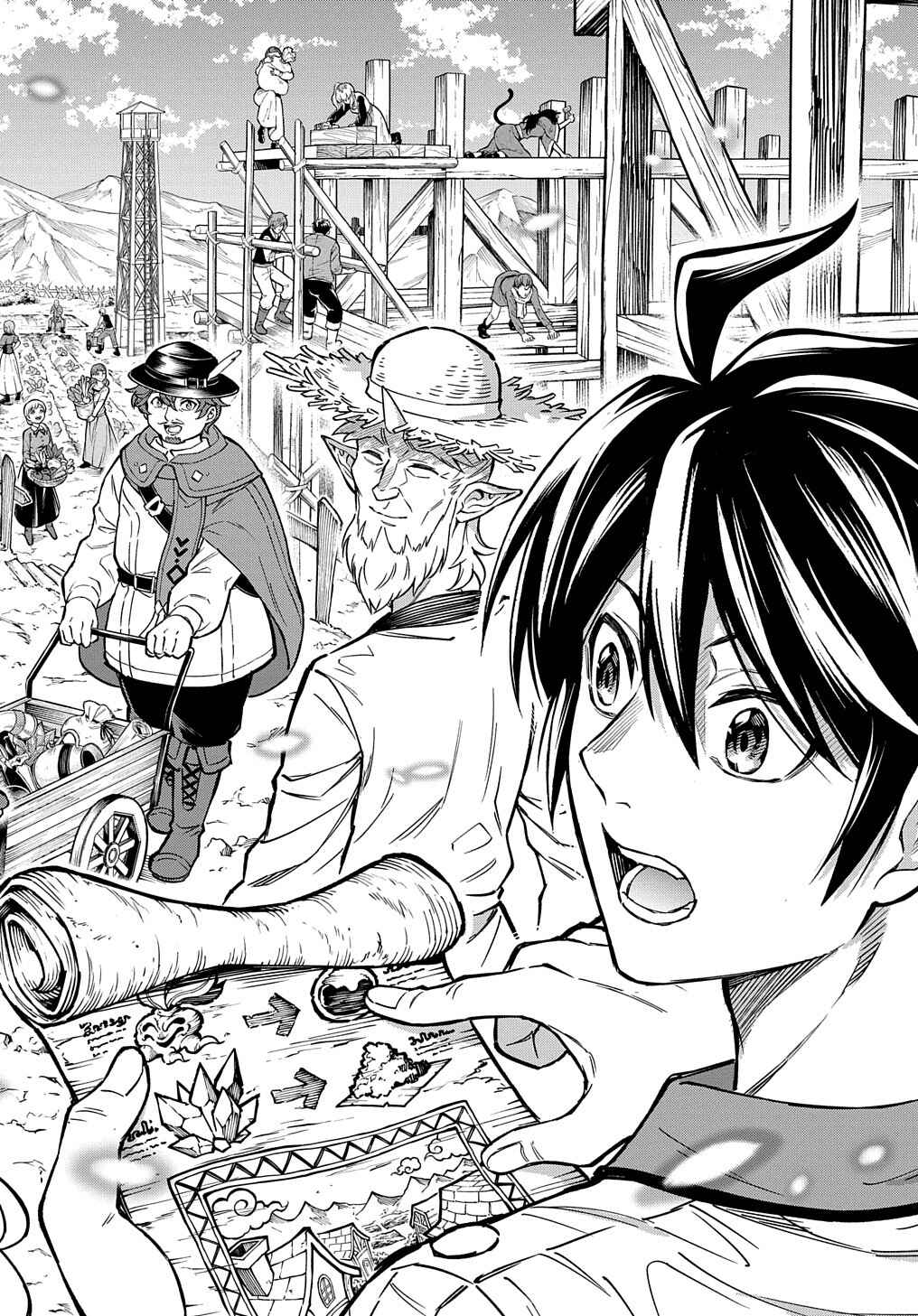 Meikyuu Teikoku no Tsukurikata - Renseijutsushi wa Mazu Risou no Mura wo Kaitaku Shimasu Chapter 15 - Page 33