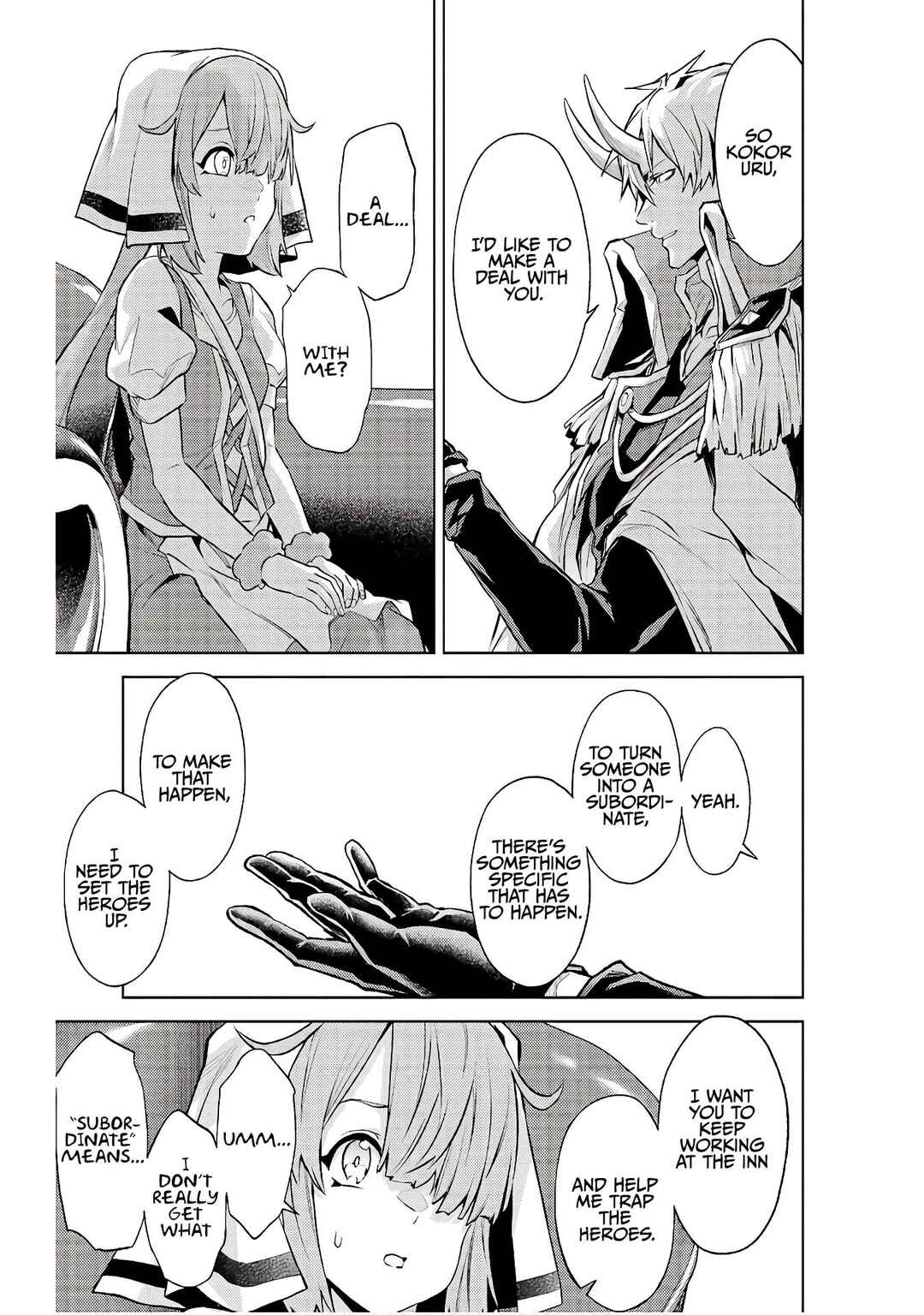 Tensei Shitara Joban de Shinu Chuu-Boss datta - Heroine Kenzokuka de Ikinokoru Chapter 12 - Page 32