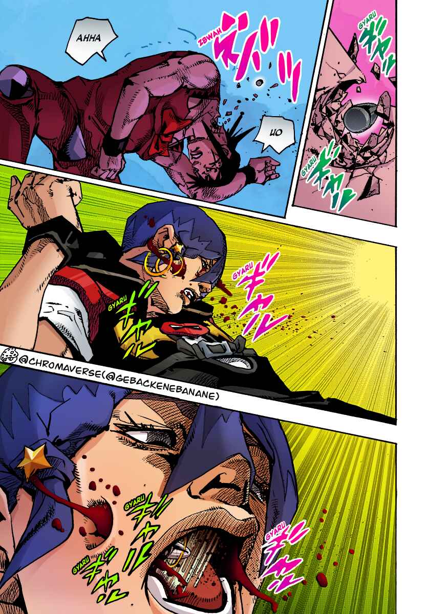 JoJo's Bizarre Adventure Part 9 - The JOJOLands (Fan-Colored) Chapter 18 - Page 11