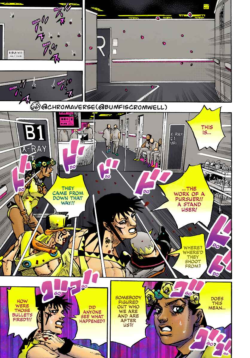 JoJo's Bizarre Adventure Part 9 - The JOJOLands (Fan-Colored) Chapter 18 - Page 13
