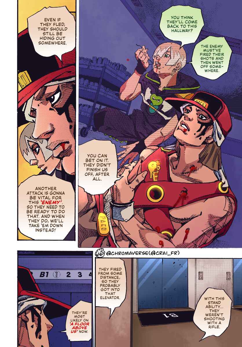 JoJo's Bizarre Adventure Part 9 - The JOJOLands (Fan-Colored) Chapter 18 - Page 18