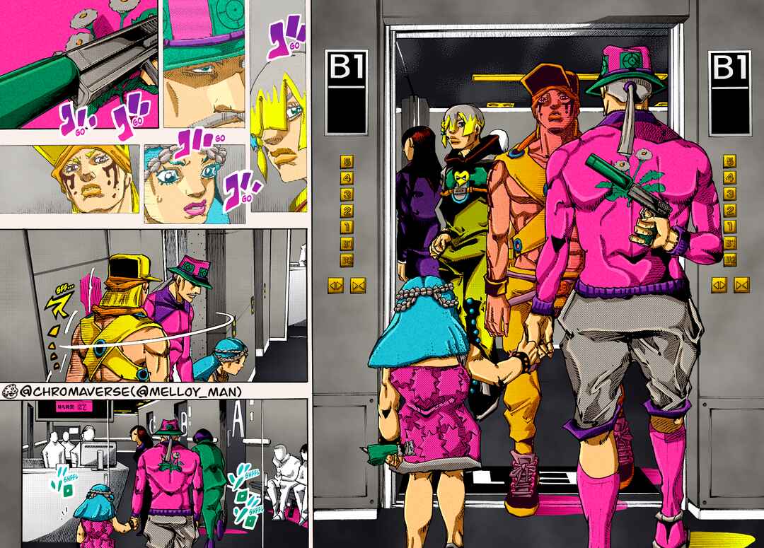 JoJo's Bizarre Adventure Part 9 - The JOJOLands (Fan-Colored) Chapter 18 - Page 26