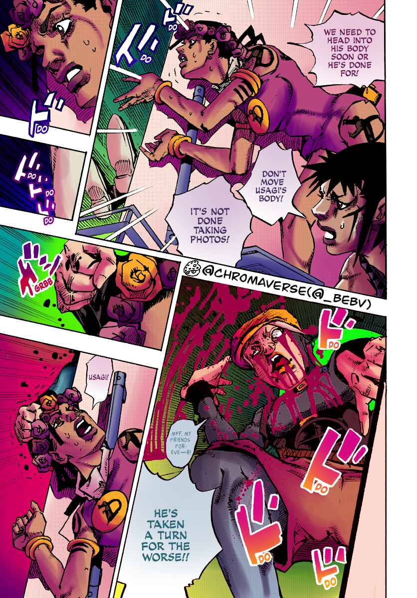 JoJo's Bizarre Adventure Part 9 - The JOJOLands (Fan-Colored) Chapter 18 - Page 33
