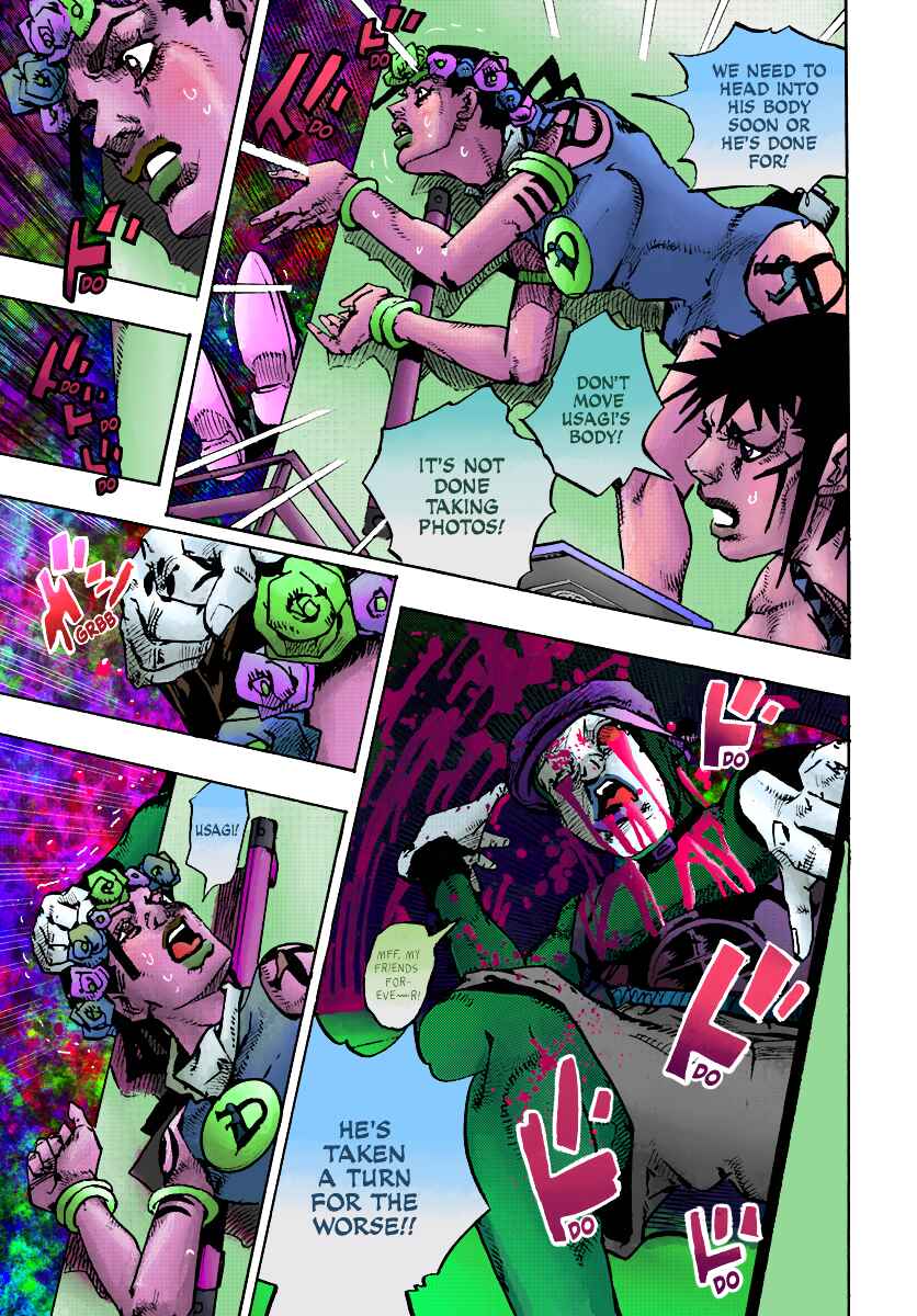 JoJo's Bizarre Adventure Part 9 - The JOJOLands (Fan-Colored) Chapter 18 - Page 40