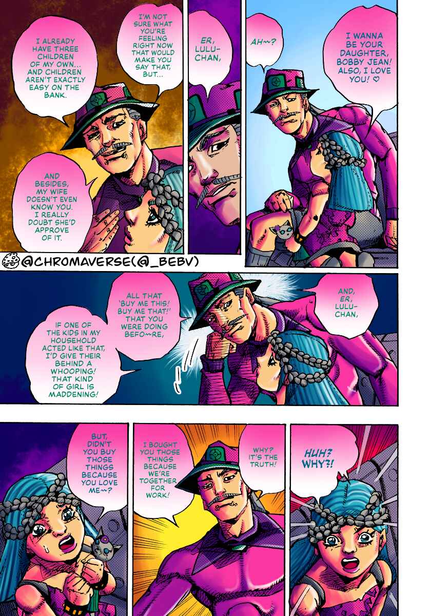 JoJo's Bizarre Adventure Part 9 - The JOJOLands (Fan-Colored) Chapter 18 - Page 5