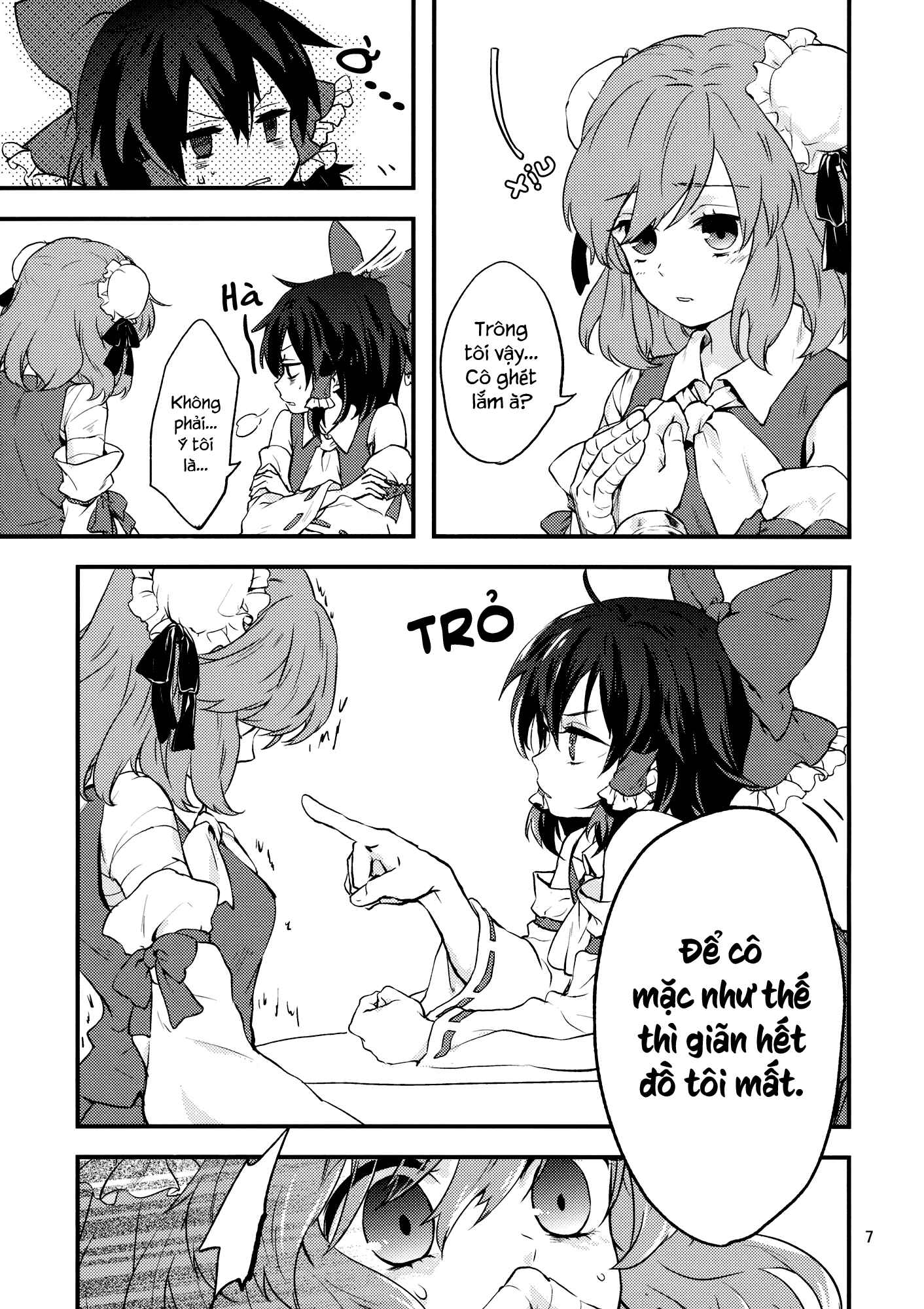 Touhou - Koromo Rotation (Doujinshi) Chapter Oneshot - Page 6