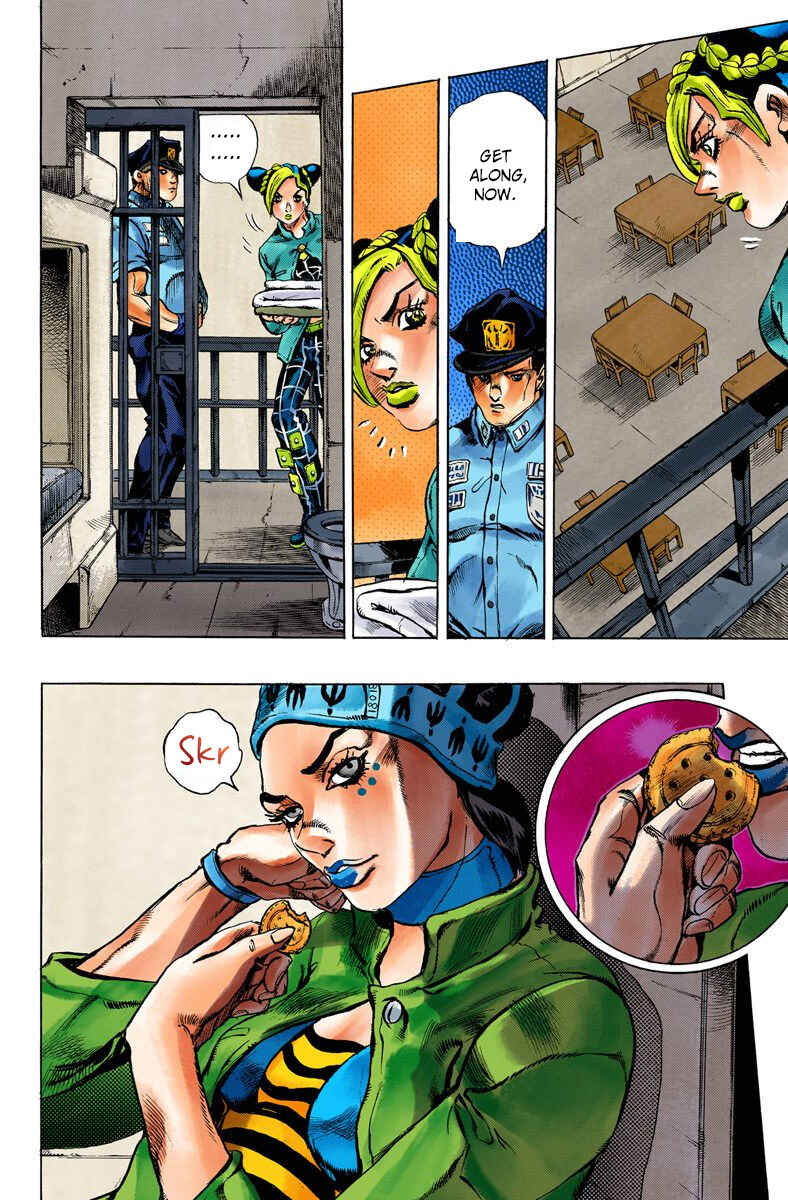 JoJo no Kimyou na Bouken: Part 6 - Stone Ocean Color-ban Chapter 4 - Page 11