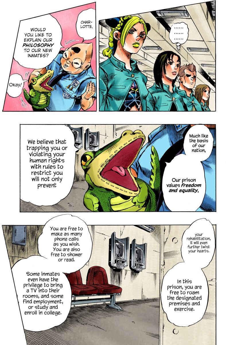 JoJo no Kimyou na Bouken: Part 6 - Stone Ocean Color-ban Chapter 4 - Page 5