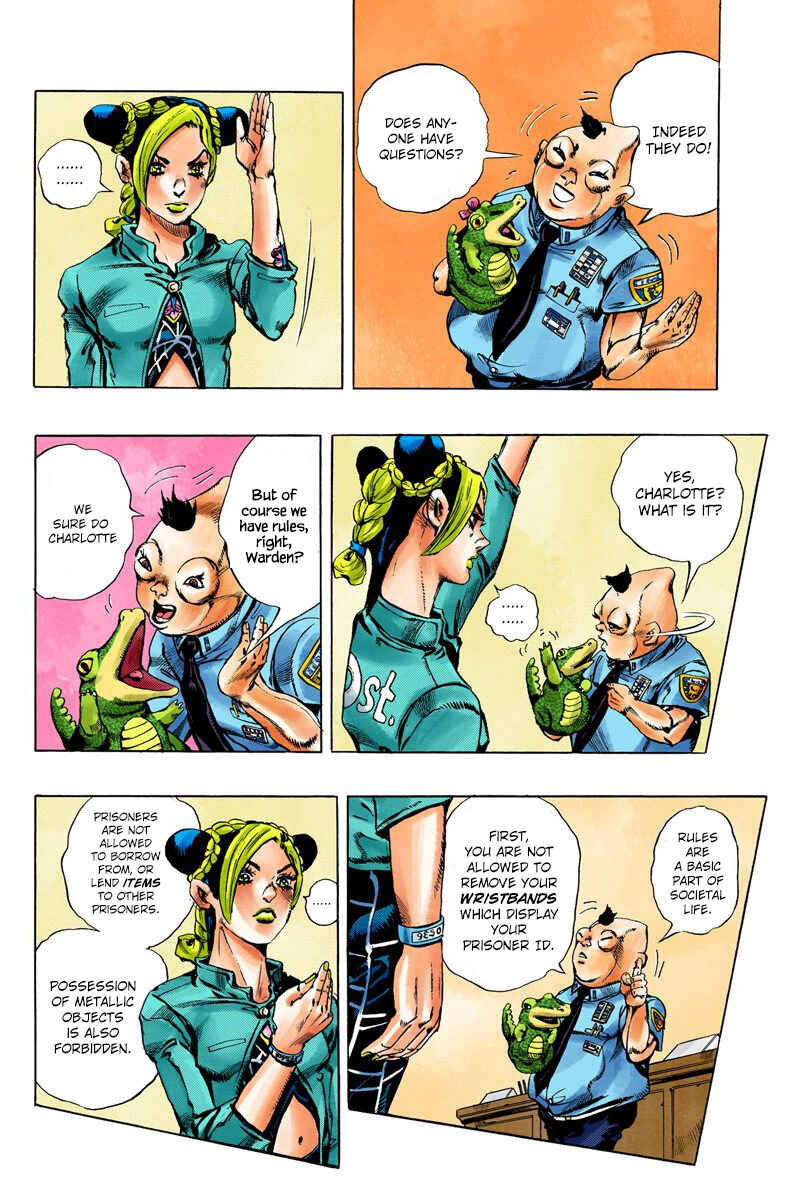 JoJo no Kimyou na Bouken: Part 6 - Stone Ocean Color-ban Chapter 4 - Page 6