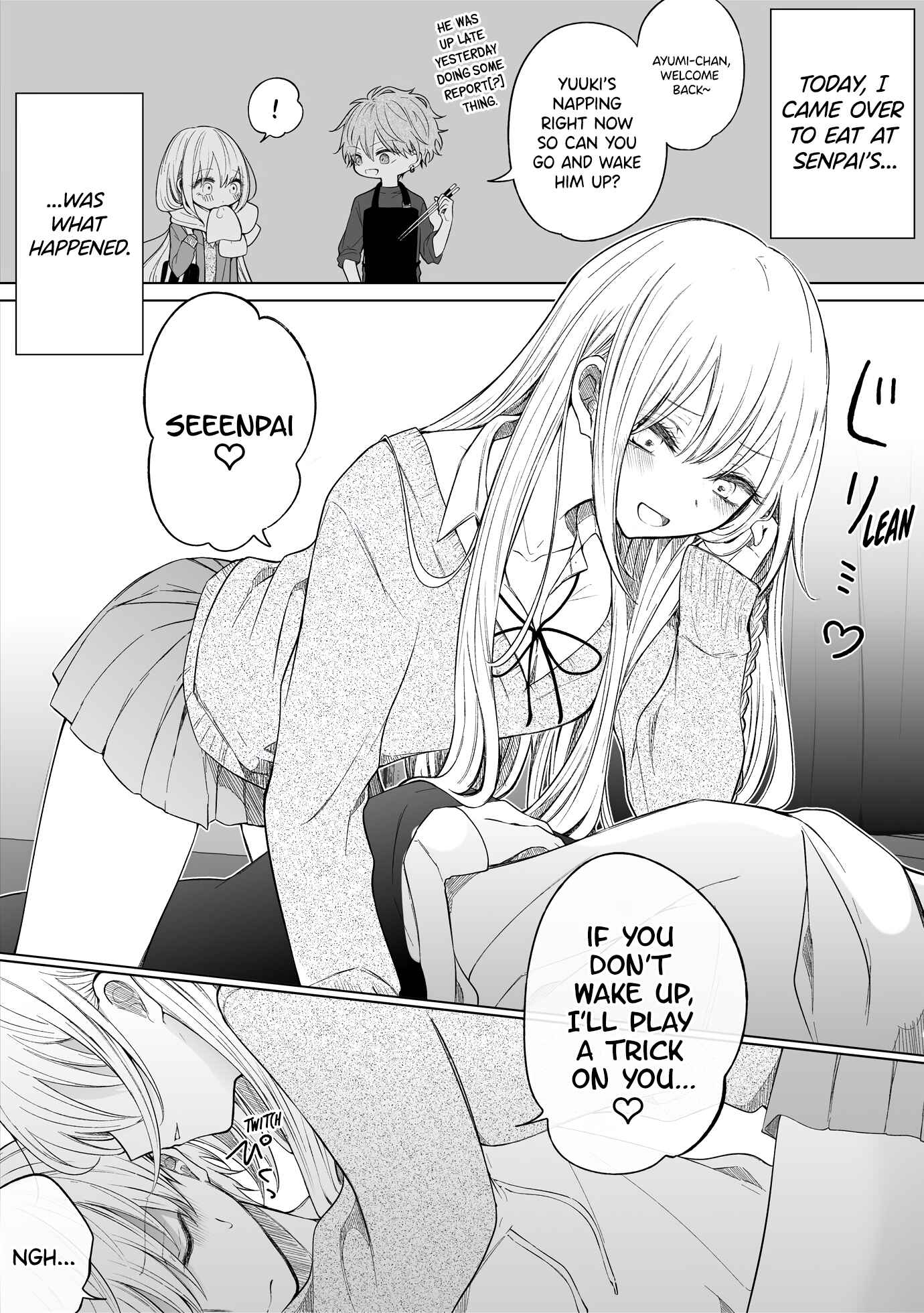 Ichizu de Bitch na Kouhai Chapter 122 - Page 1
