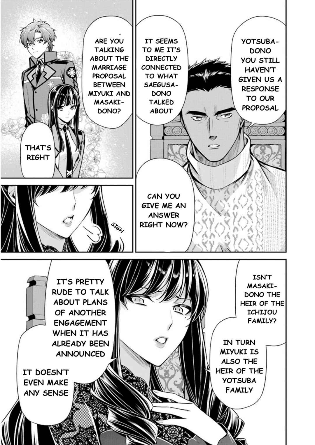 Mahouka Koukou no Rettousei - Shizoku Kaigi-hen Chapter 10 - Page 12