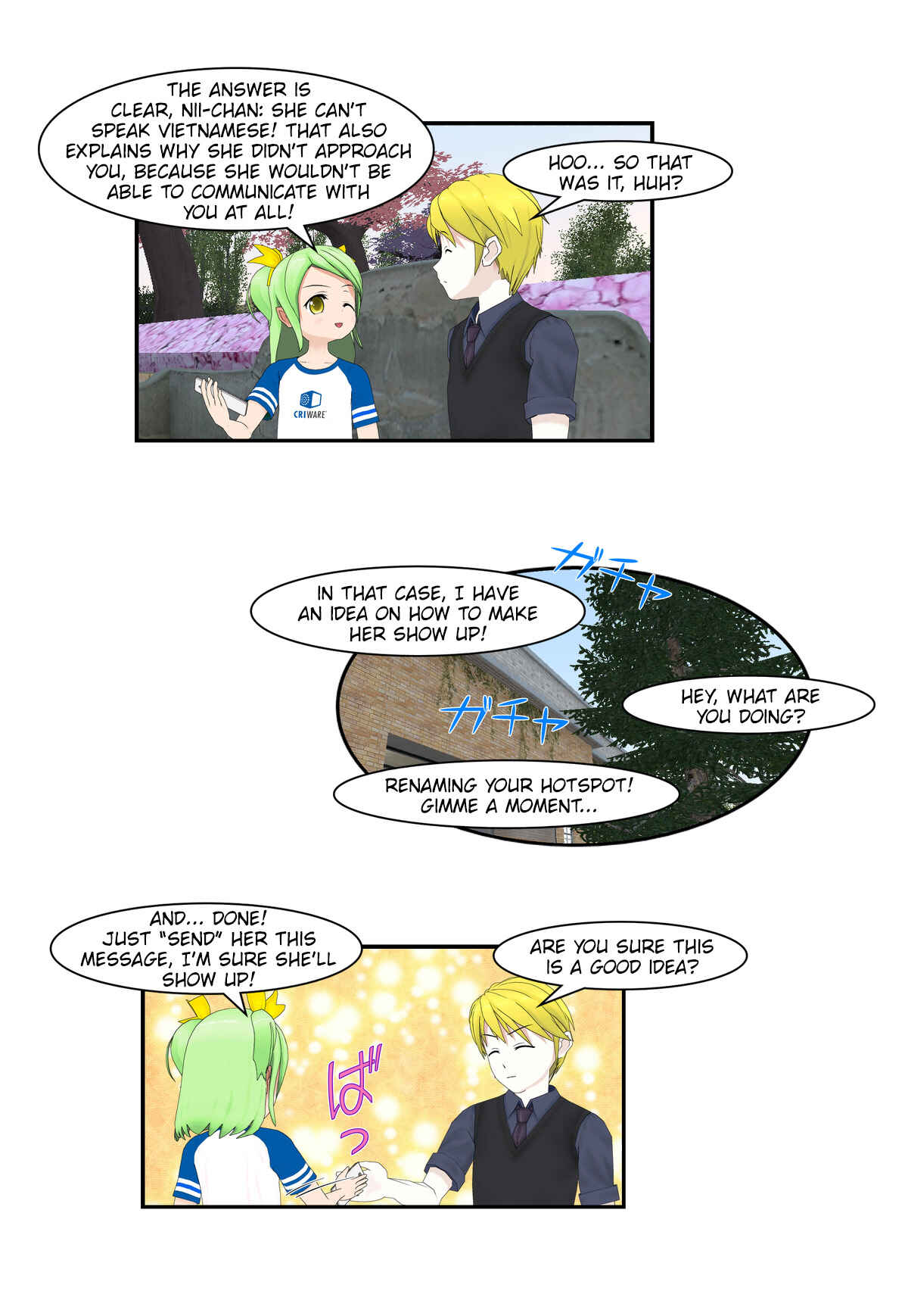 Chuyện tình Wi-Fi Chapter 3 - Page 8