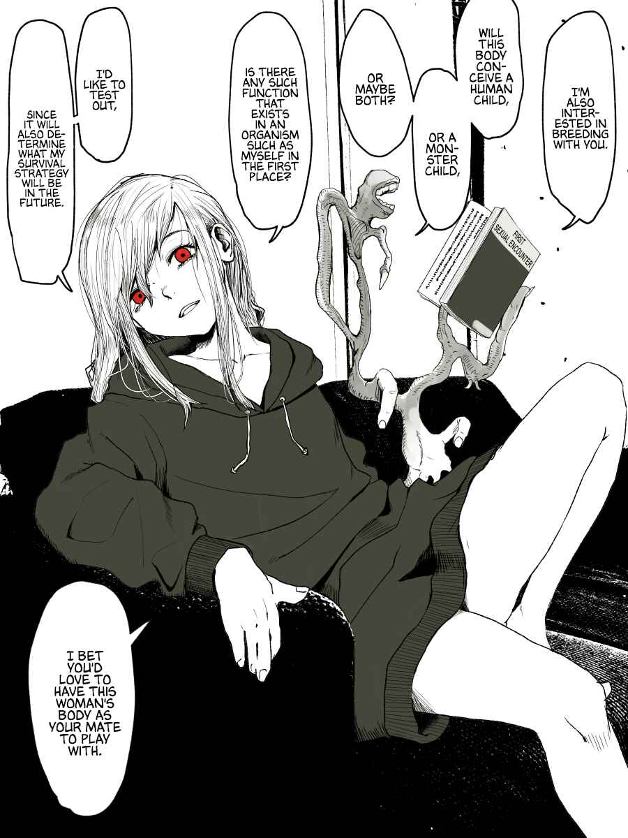 Boku no Suki datta Onna wo Kui Koroshi Narikawatta Bakemono to Tsukiatteiru. Chapter 4 - Page 1
