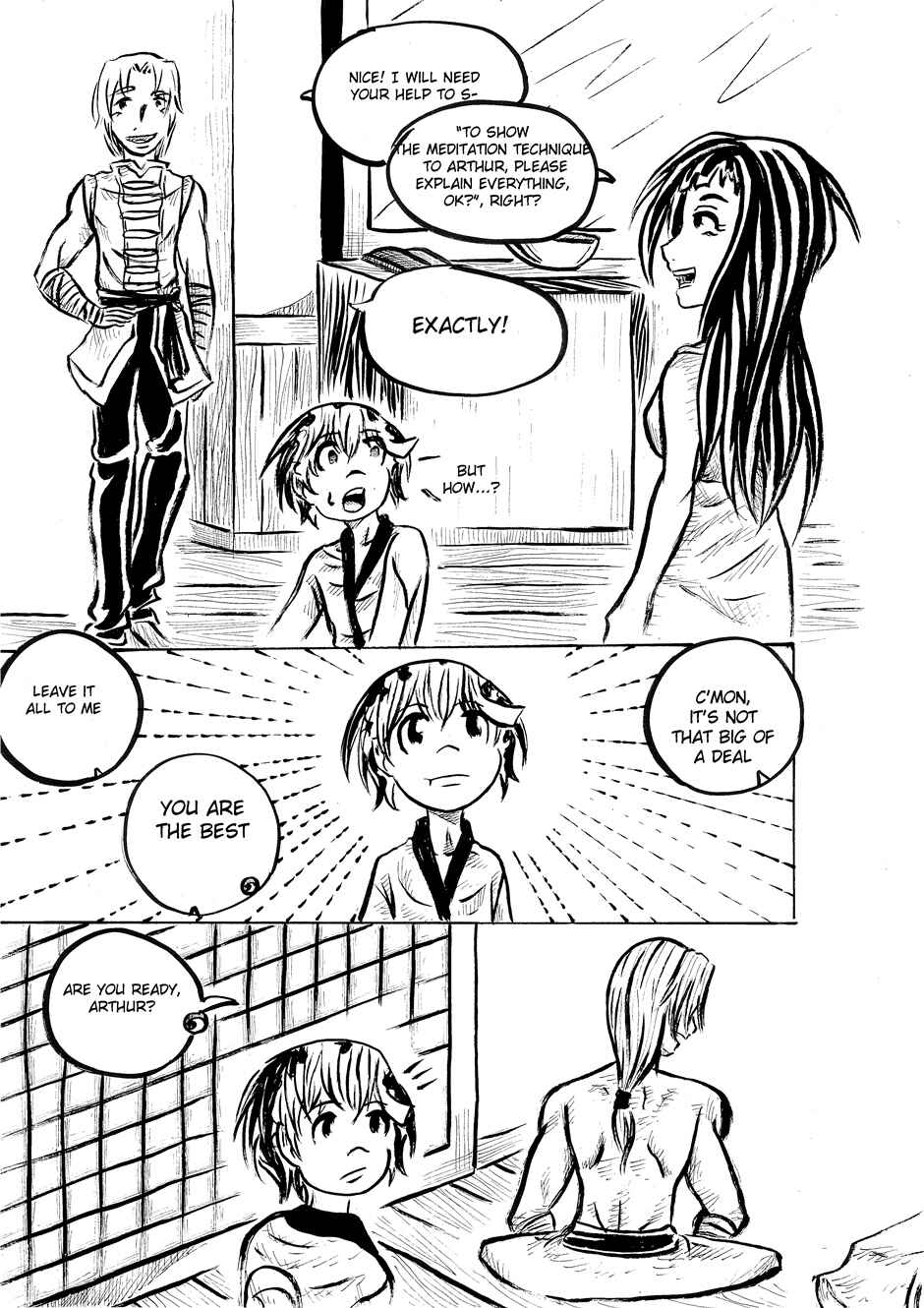 Arthur and the Sun Chapter 3 - Page 14