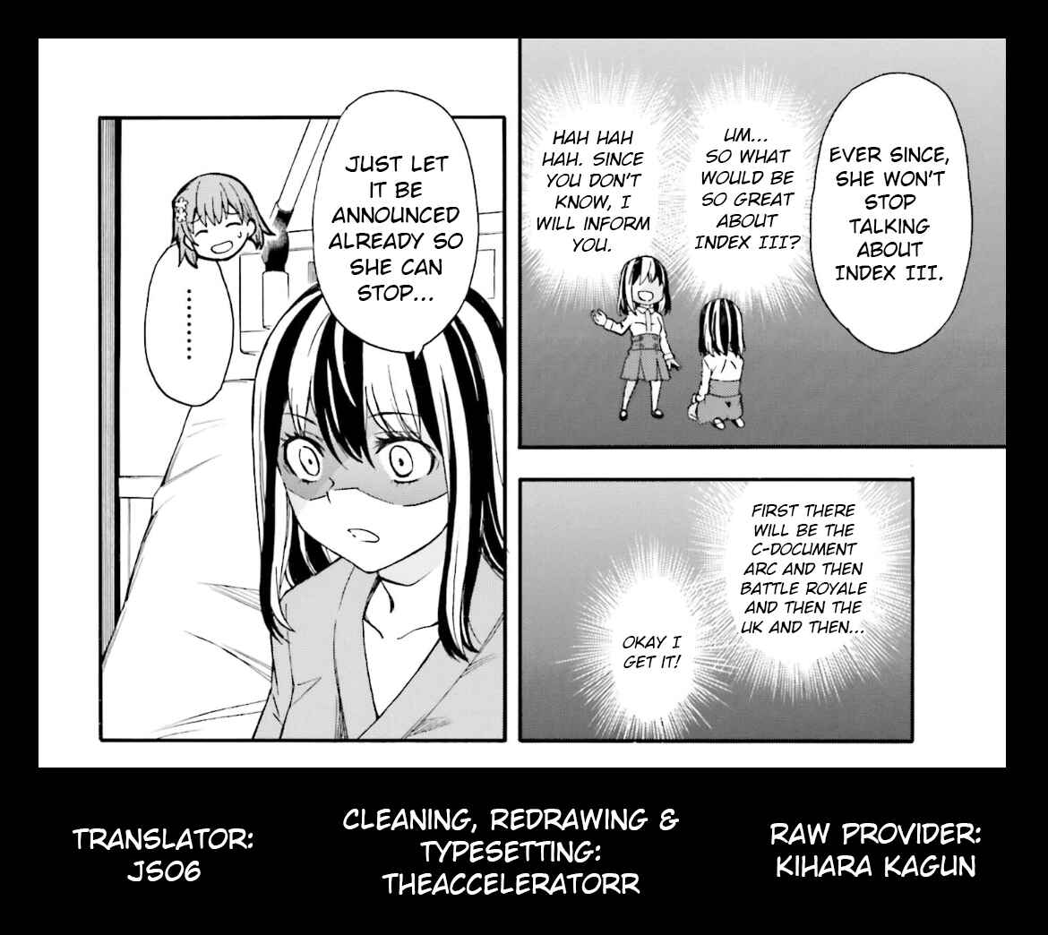 Toaru Majutsu no Index Gaiden: Toaru Kagaku no Railgun Chapter 97 - Page 13