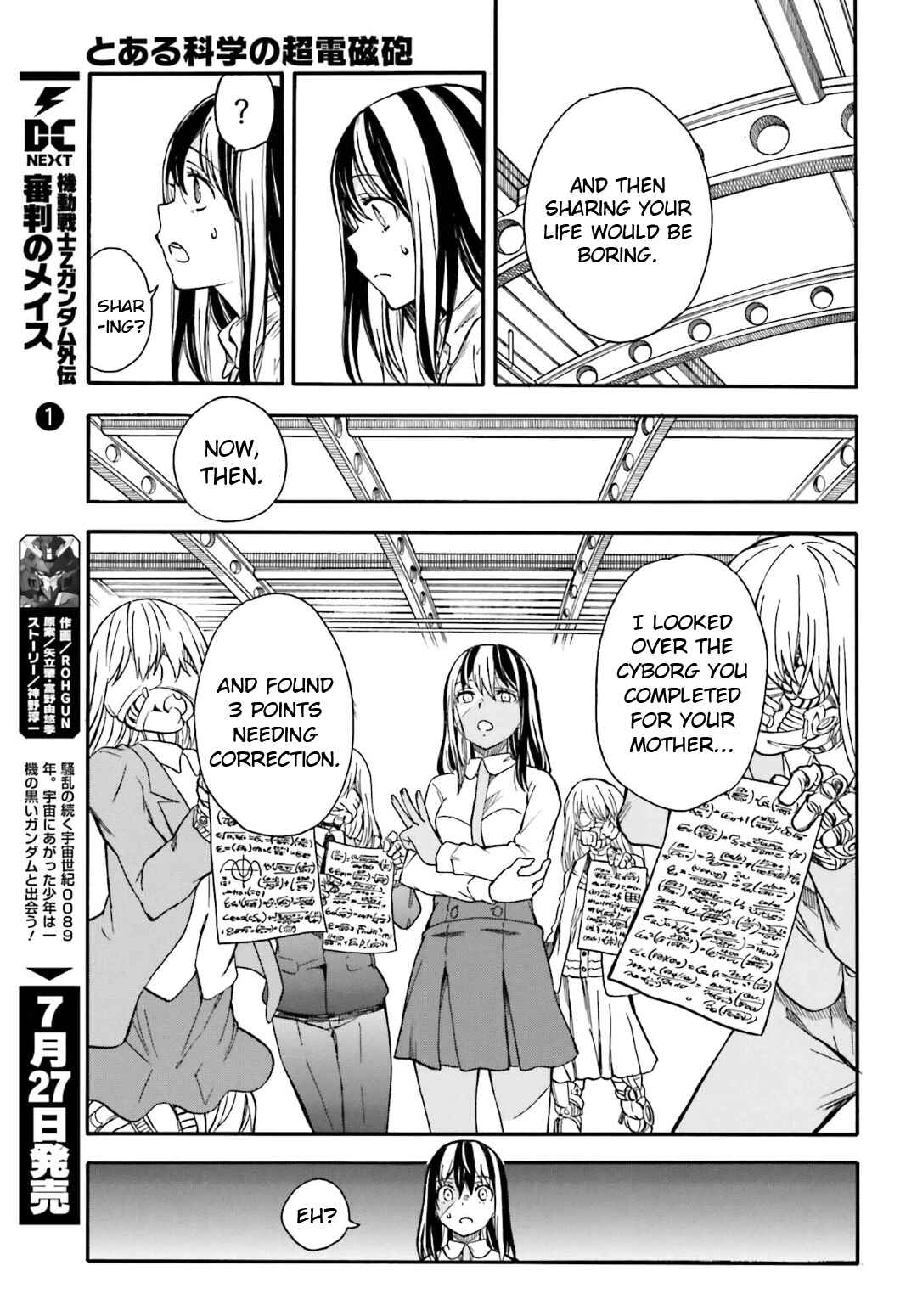 Toaru Majutsu no Index Gaiden: Toaru Kagaku no Railgun Chapter 97 - Page 7