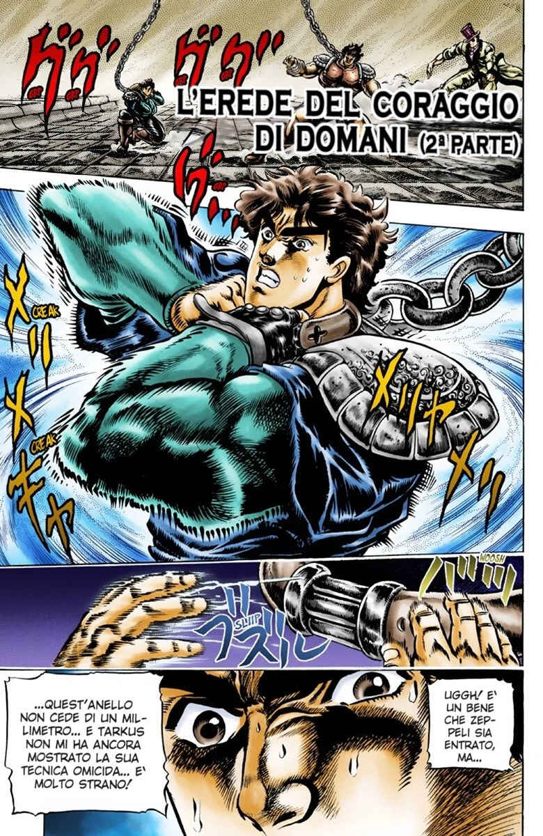 JoJo no Kimyou na Bouken: Part 1 - Phantom Blood Color-ban Chapter 34 - Page 2