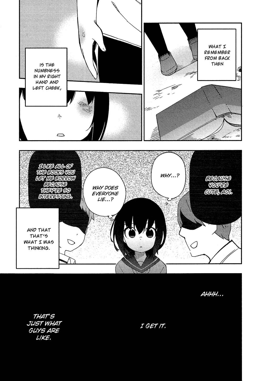 Ookami Shounen wa Kyou mo Uso wo Kasaneru Chapter 29 - Page 24