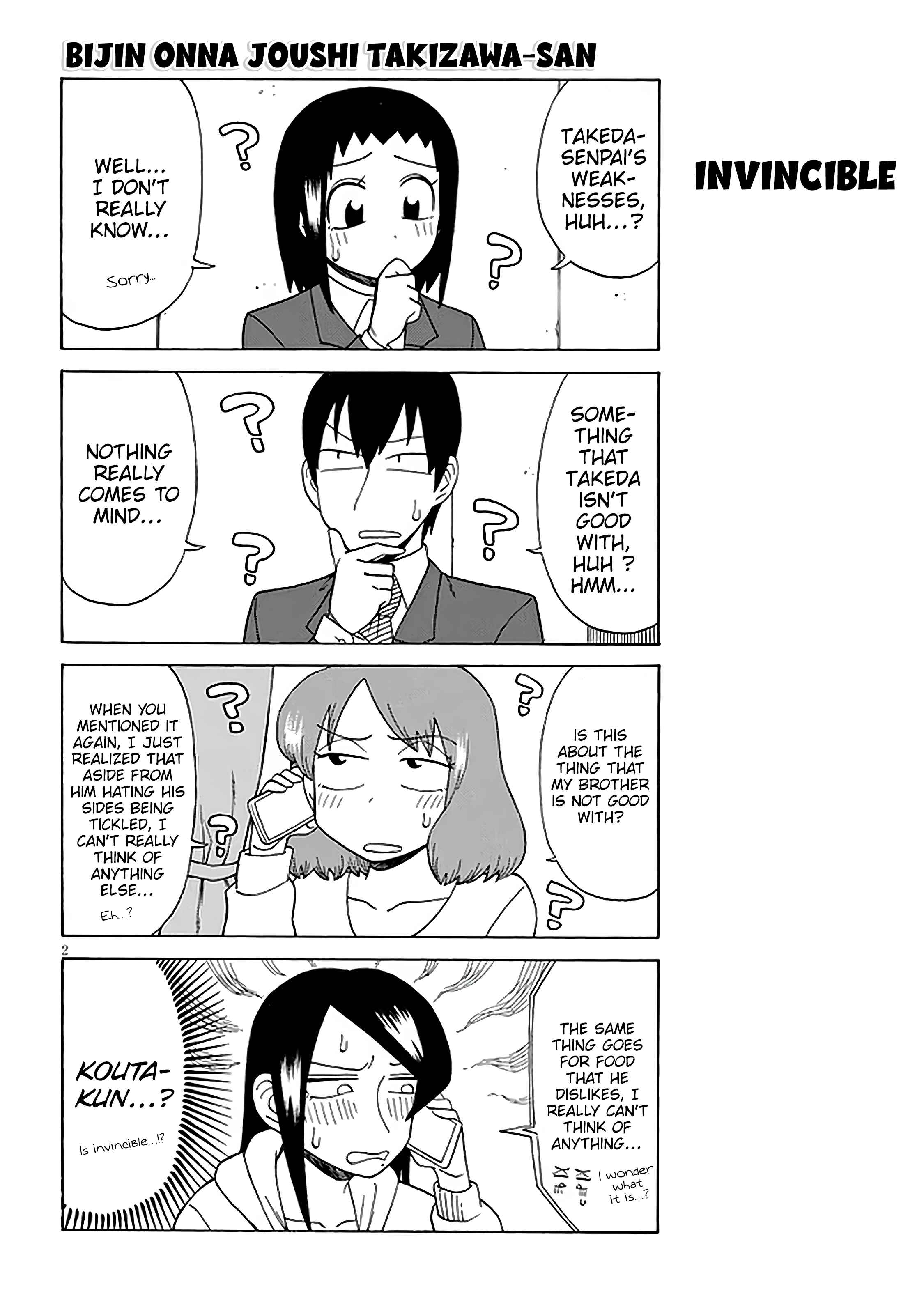 Bijin Onna Joushi Takizawa-san Chapter 126 - Page 2