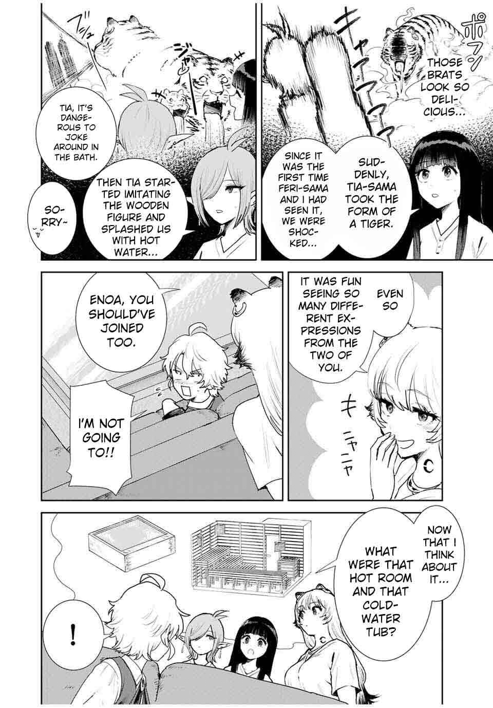 Isekai Gourmet de Nariagari Musou: Yama ni Tsuihou Sareta node, Nonbiri Camp o Tanoshindeitara Itsunomanika Tsuyoku Natteite, Oukou Kizoku ya Jitsuryokusha-tachi ga Ore o Houtte Oitekuremasen. Ippou, Ore o Tsuihou Shita Kizoku-tachi wa Hametsu ga Hajimaru Chapter 10 - Page 14
