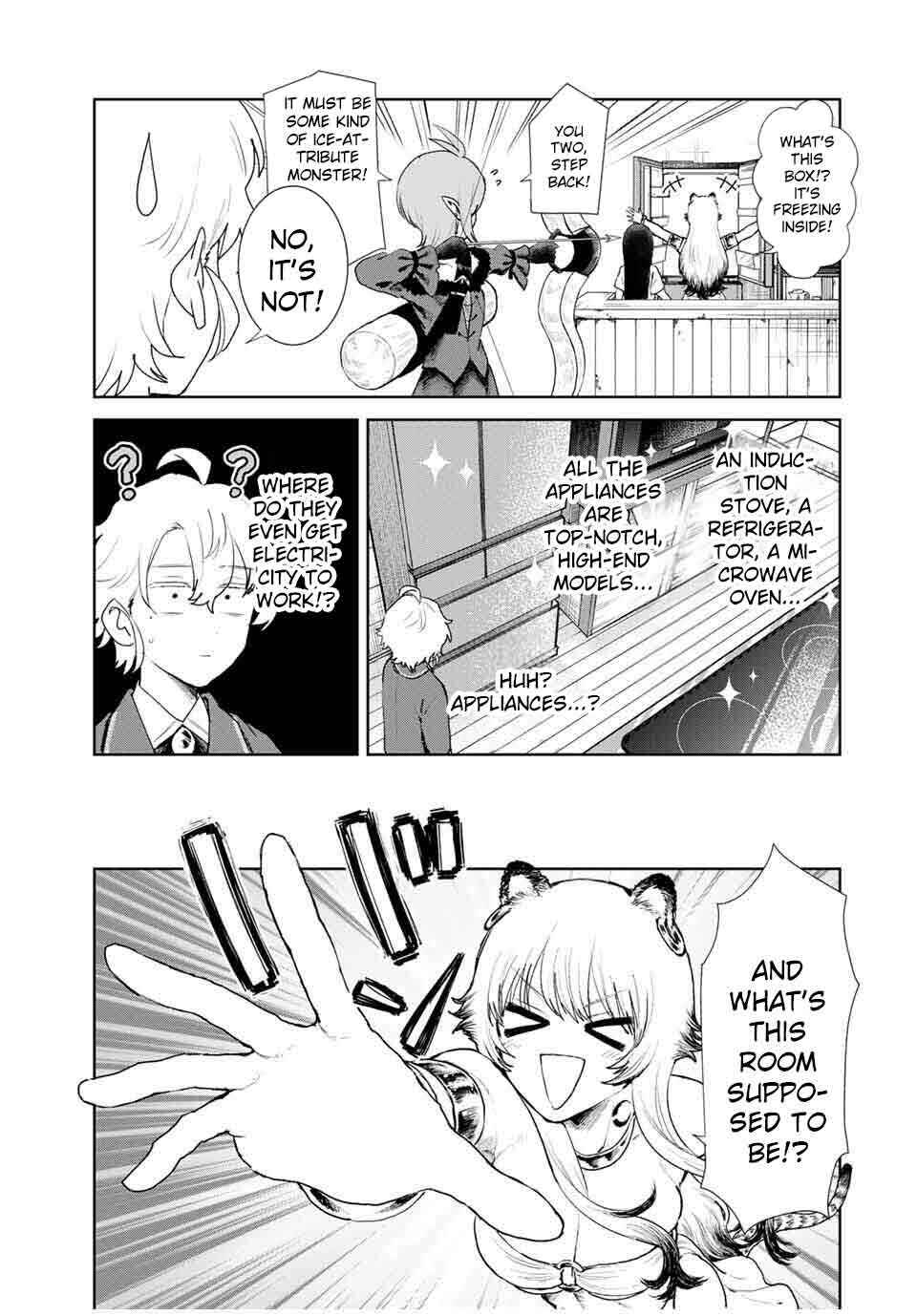 Isekai Gourmet de Nariagari Musou: Yama ni Tsuihou Sareta node, Nonbiri Camp o Tanoshindeitara Itsunomanika Tsuyoku Natteite, Oukou Kizoku ya Jitsuryokusha-tachi ga Ore o Houtte Oitekuremasen. Ippou, Ore o Tsuihou Shita Kizoku-tachi wa Hametsu ga Hajimaru Chapter 10 - Page 7
