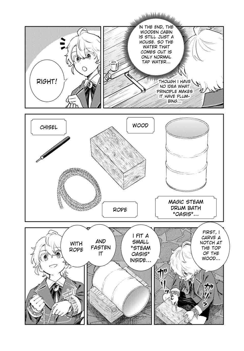 Isekai Gourmet de Nariagari Musou: Yama ni Tsuihou Sareta node, Nonbiri Camp o Tanoshindeitara Itsunomanika Tsuyoku Natteite, Oukou Kizoku ya Jitsuryokusha-tachi ga Ore o Houtte Oitekuremasen. Ippou, Ore o Tsuihou Shita Kizoku-tachi wa Hametsu ga Hajimaru Chapter 10 - Page 9