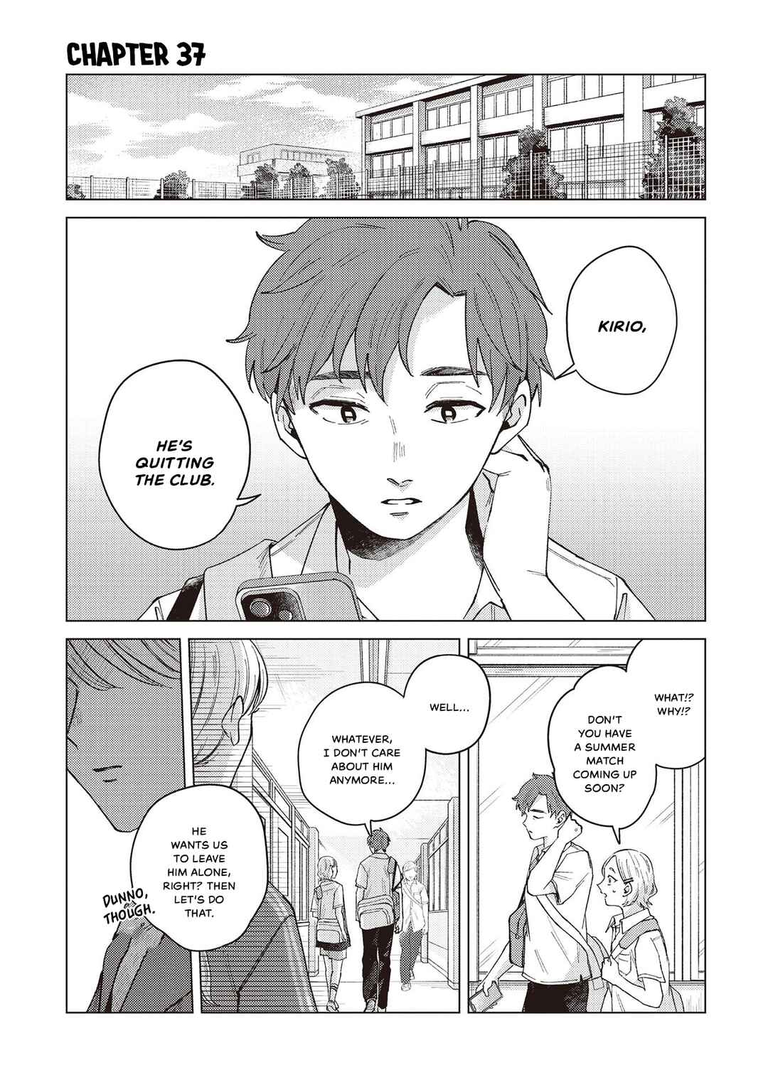 Kirio Fanclub Chapter 37 - Page 1