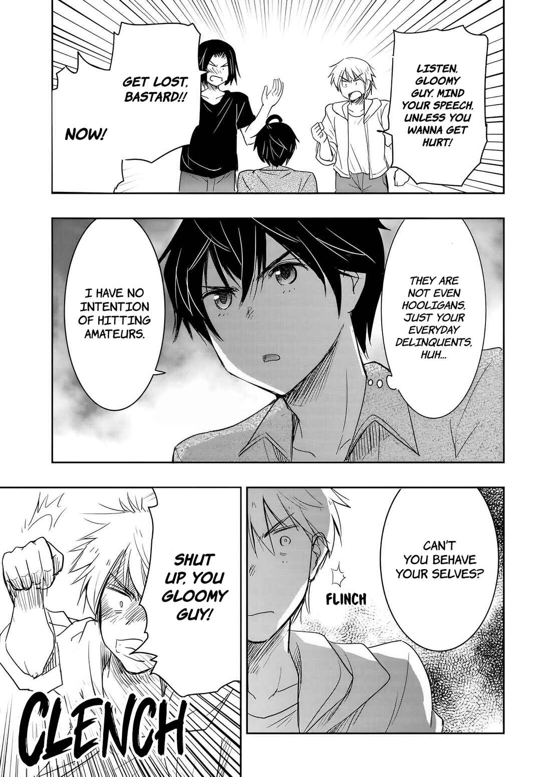 Watashi yori Tsuyoi Otoko to Kekkon shitai no - Seiso na Biji Seito Kaichou (Jitsu wa Moto Banchou) no Himitsu wo Shiru Inkya (Jitsu wa Kanojo wo Koeru Saikyou no Yankee) Chapter 9 - Page 14