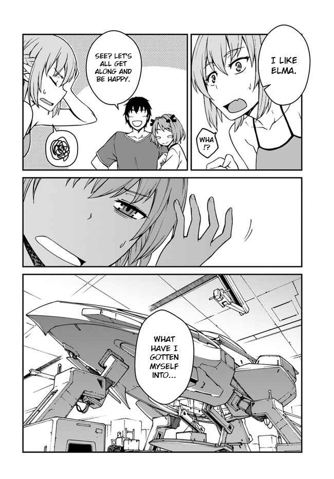 Mezametara Saikyou Soubi to Uchuusen-mochi datta node, Ikkodate Mezashite Youhei to shite Jiyuu ni Ikitai Chapter 8.2 - Page 16