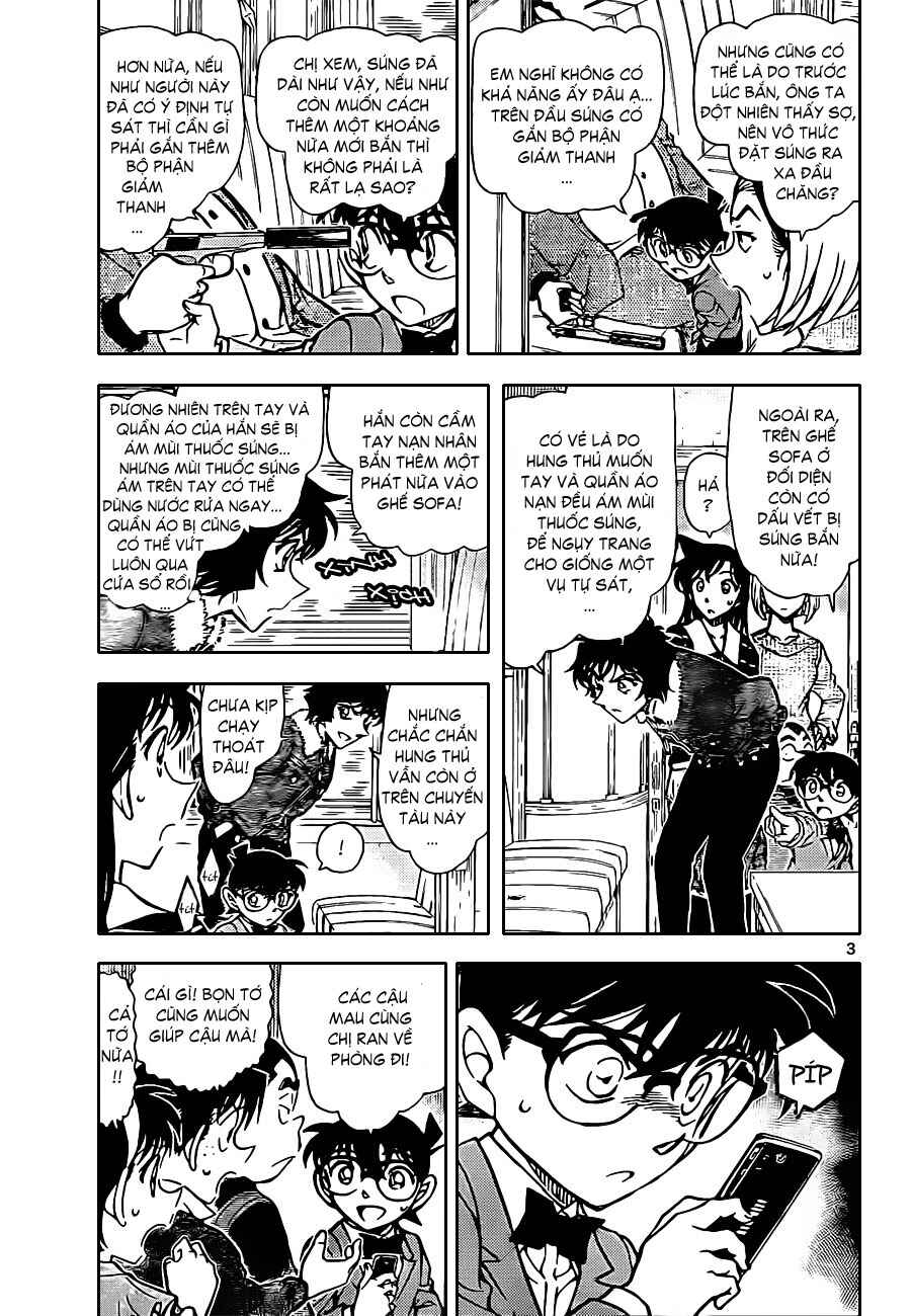 Meitantei Conan vs. Kuro-zukume no Otokotachi Chapter 15 - Page 34