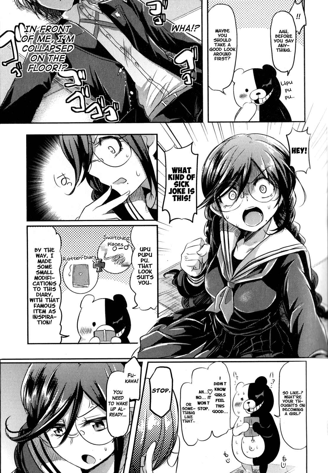 Danganronpa the Animation Comic Anthology Chapter 4 - Page 3