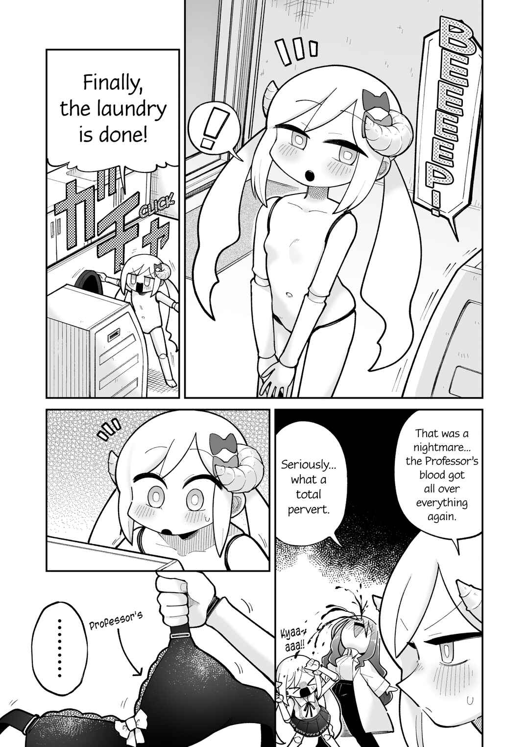 Osana Robot to Abunai Hakase Chapter 10 - Page 1