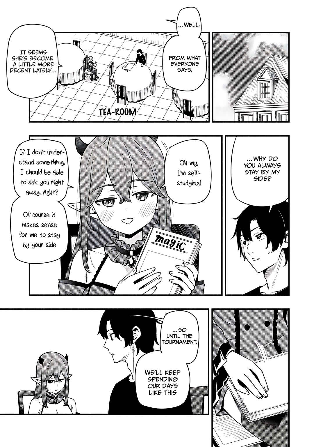 Maou Reijou no Kyouiku Gakari ~Yuusha Gakuin wo Tsuihou Sareta Heimin Kyoushi wa Maou no Musume-Tachi no Katei Kyoushi to Naru~ Chapter 28 - Page 12