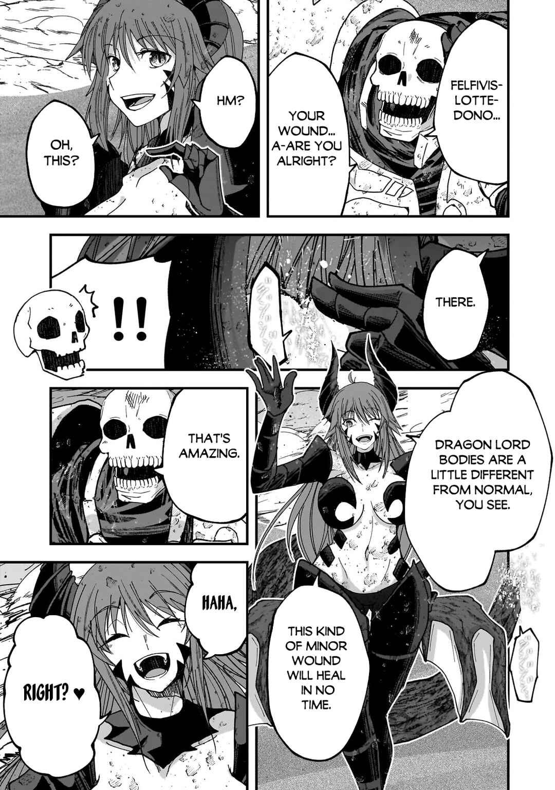 Gaikotsu Kishi-sama, Tadaima Isekai e Odekake-chuu Chapter 66.1 - Page 4
