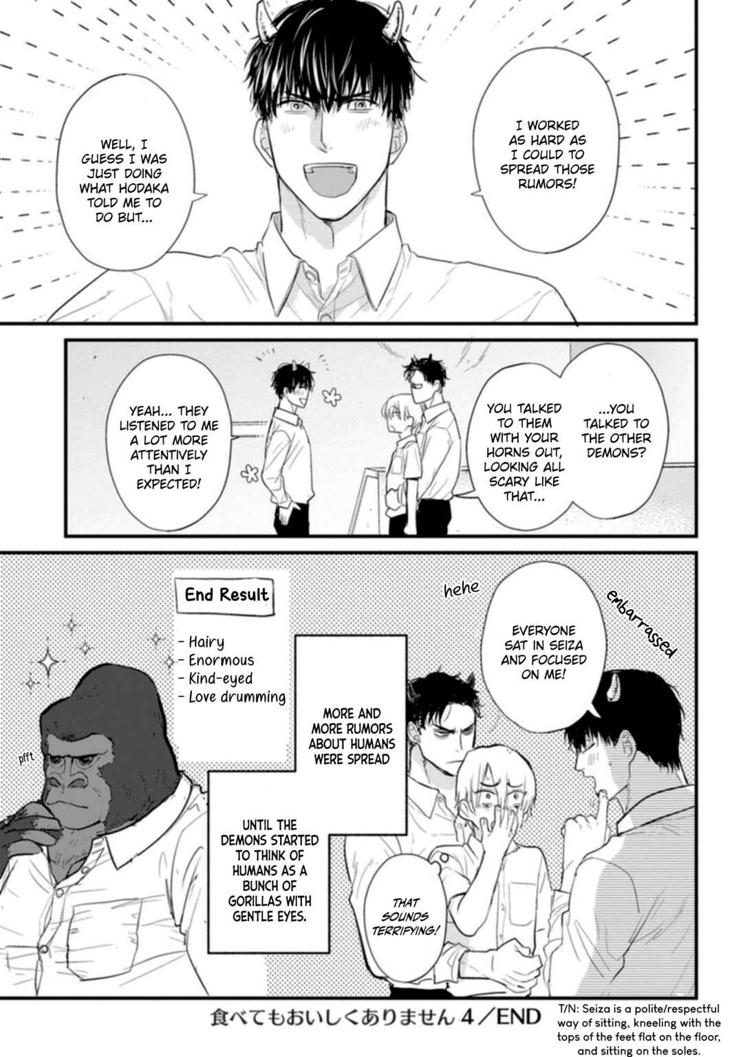 Tabetemo Oishiku Arimasen Chapter 23 - Page 28