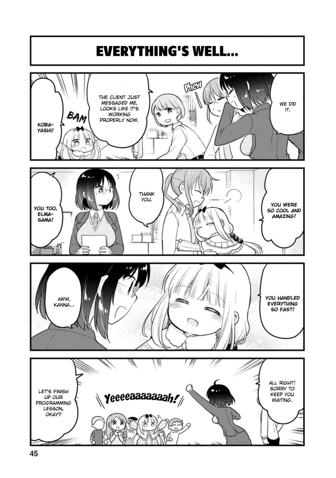Kobayashi-san Chi no Maid Dragon - Elma OL Nikki Chapter 57 - Page 13