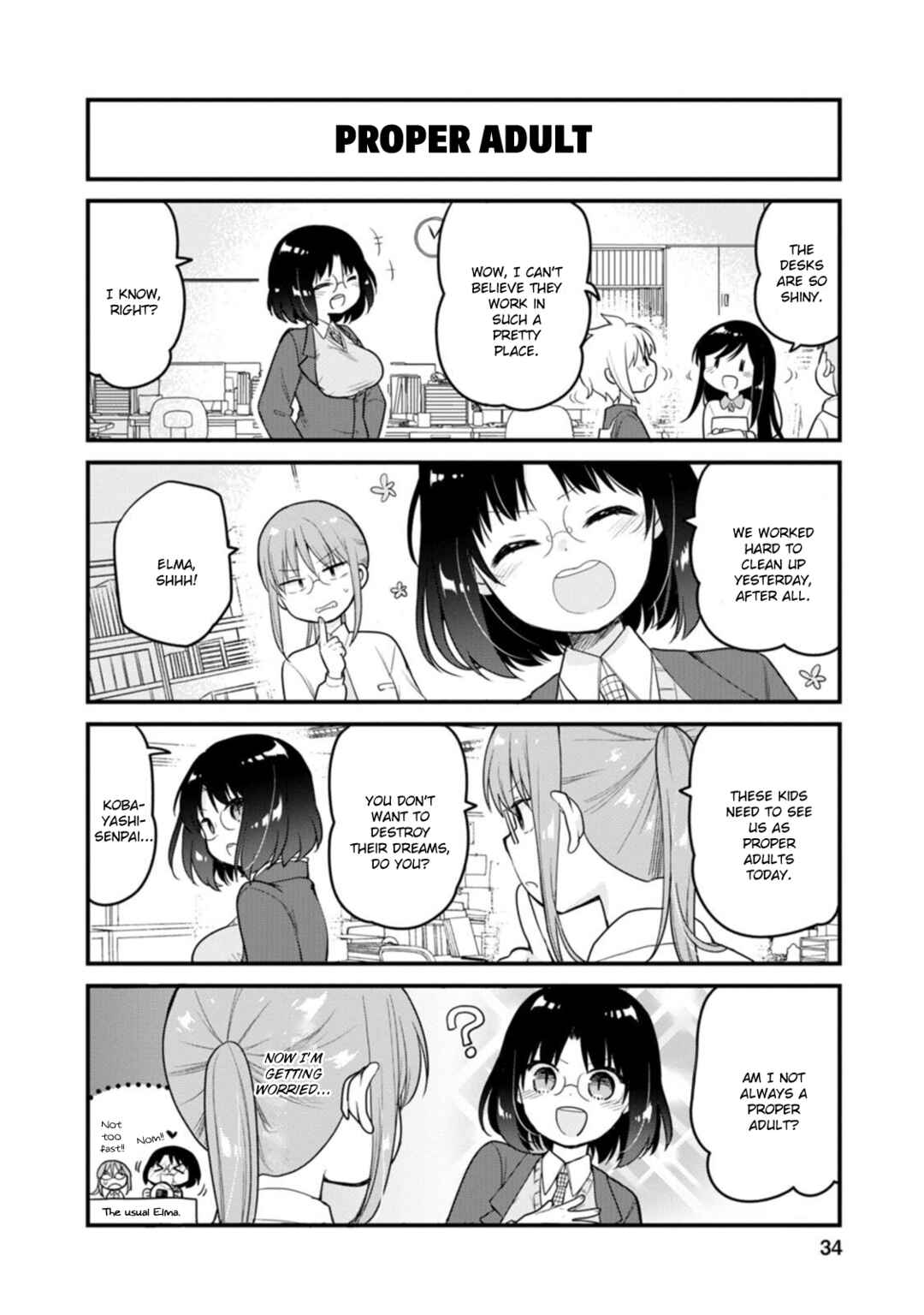 Kobayashi-san Chi no Maid Dragon - Elma OL Nikki Chapter 57 - Page 2